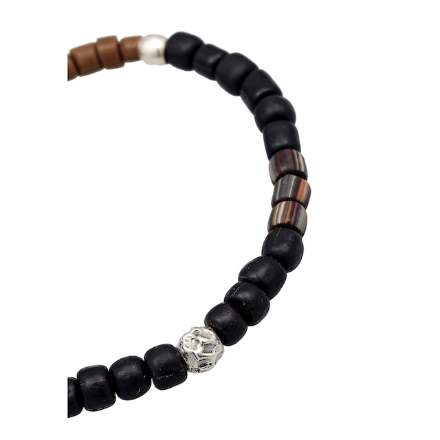 Kuzzoi Armband »Glas Beads 925 Silber« ▷ kaufen | BAUR
