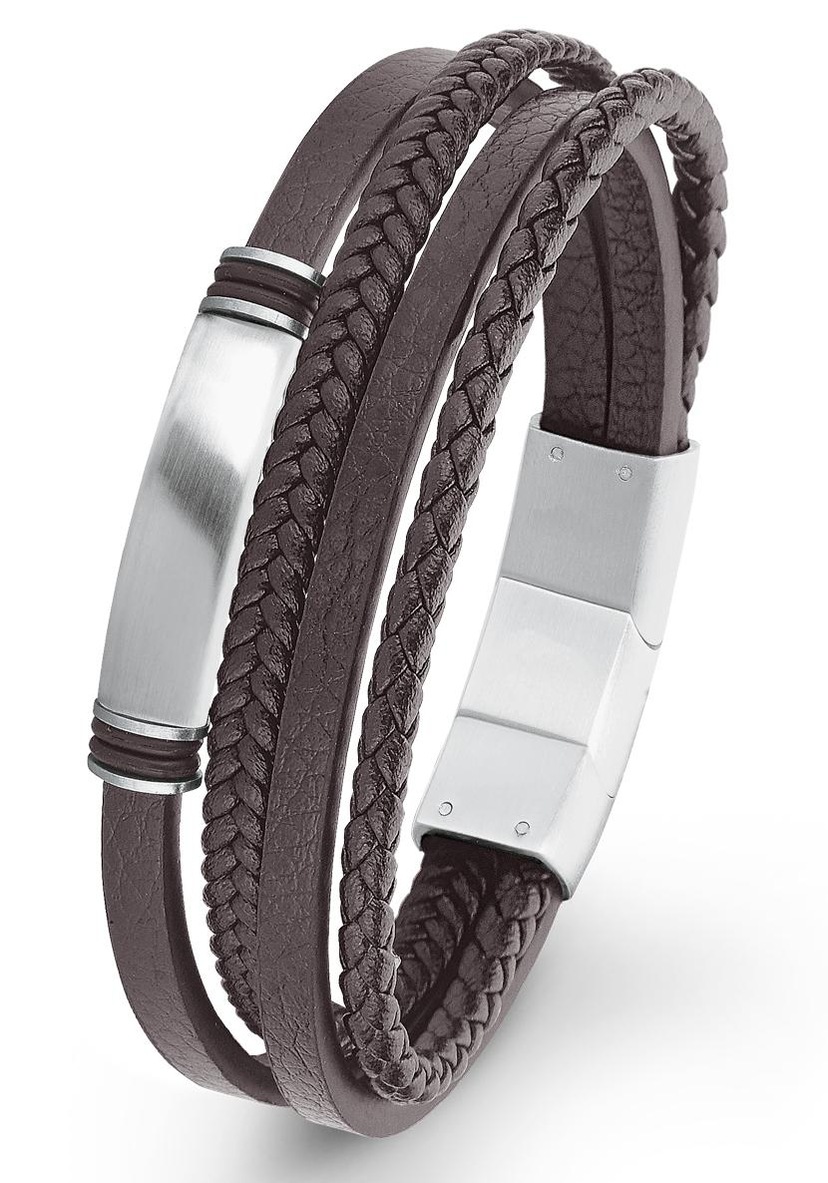 GIORGIO MARTELLO MILANO Armband »schwarzer Achat, Tigerauge oder synth.  Türkis, Silber 925« ▷ bestellen | BAUR