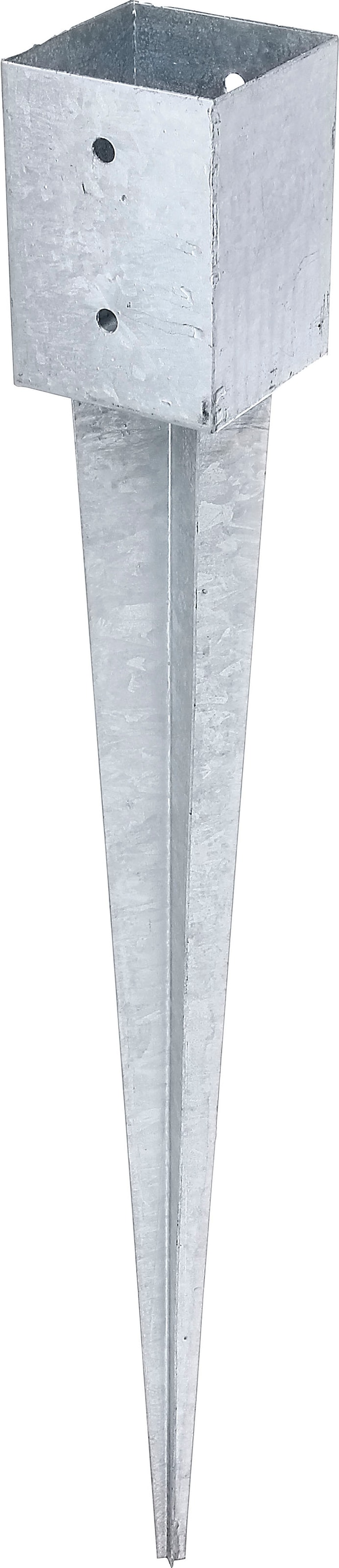 Alberts Einschlag-Bodenhülse, (Set, 2 St.), feuerverzinkt, 101 x 101 mm, Gesamtlänge 900 mm