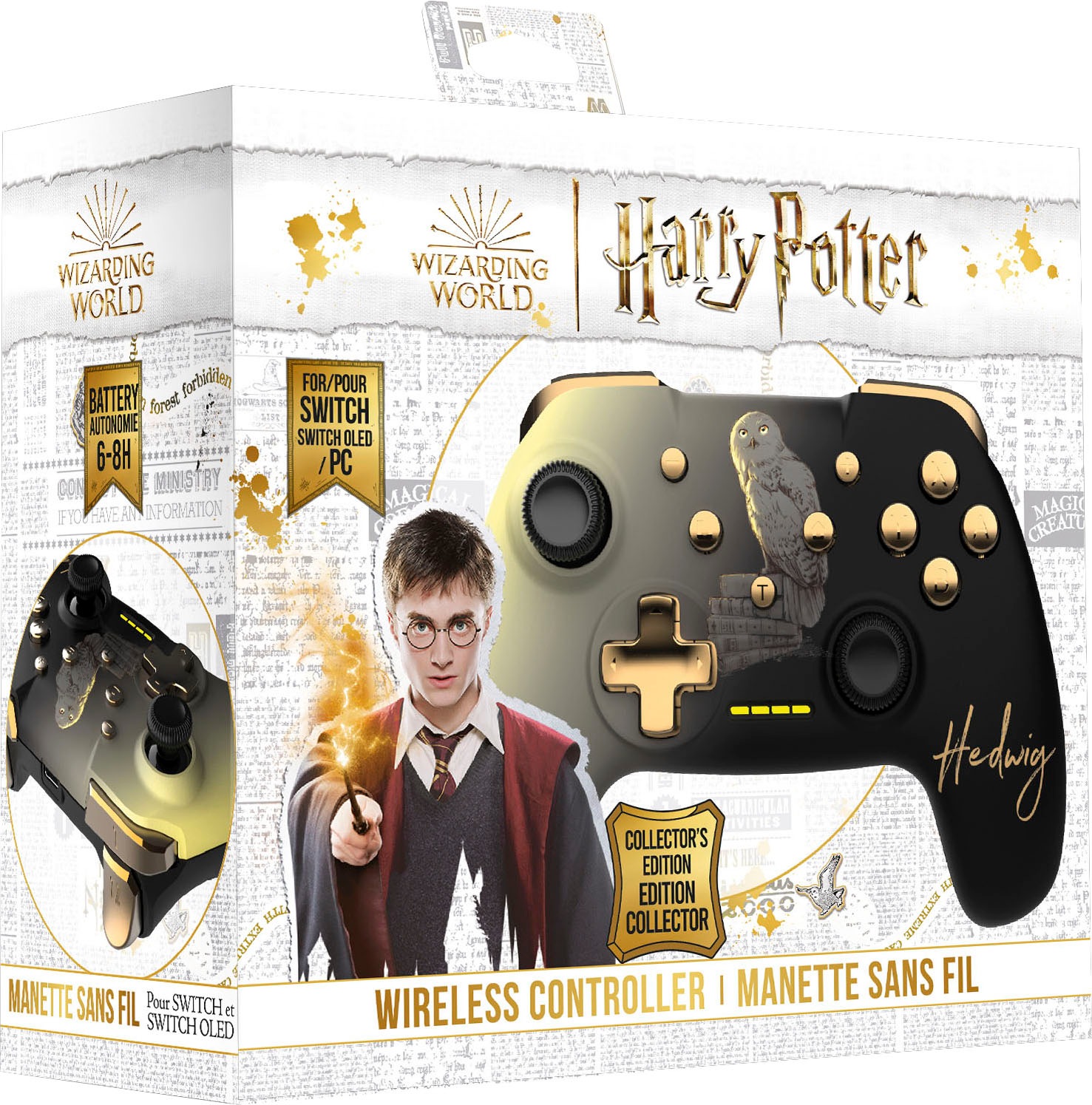 Freaks and Geeks Nintendo-Controller »Harry Potter Hedwig Wireless«