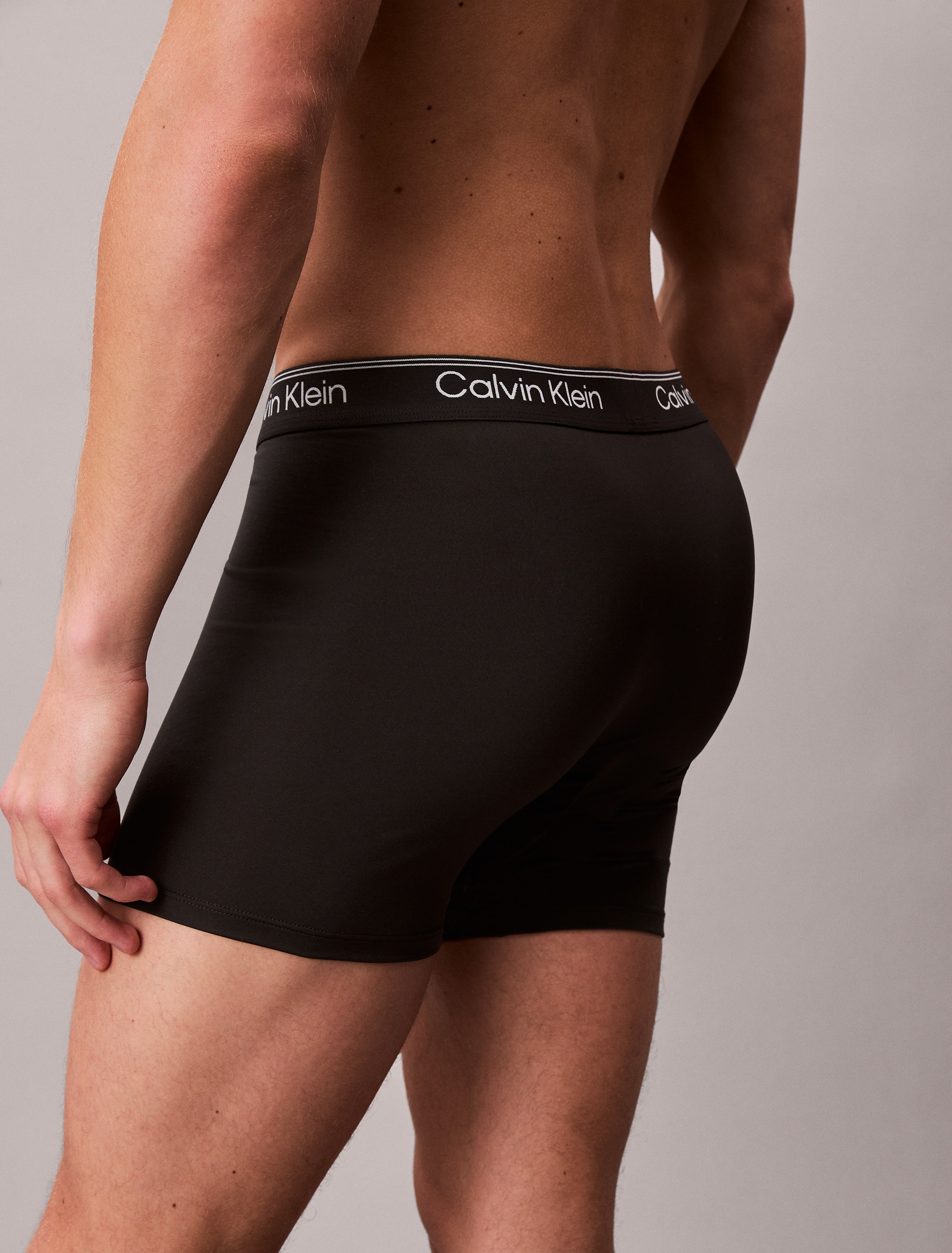 Calvin Klein Underwear Boxer »BOXER BRIEF 5PK«, (Packung, 5 St., 5er-Pack), Mit elastischem Bund
