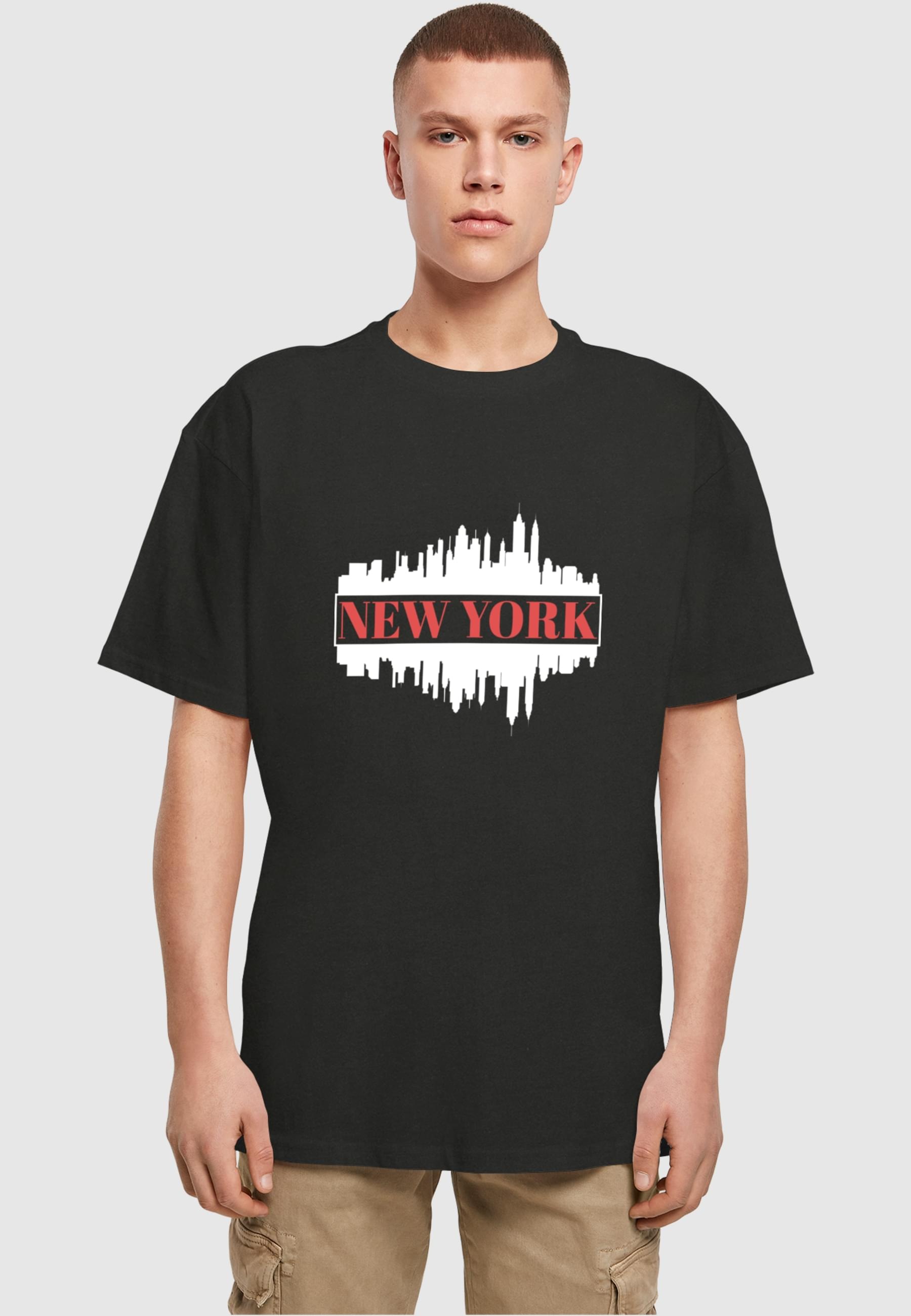 Merchcode T-Shirt »Merchcode Herren New York X Heavy Oversize Tee-BY102«, (1 tlg.)