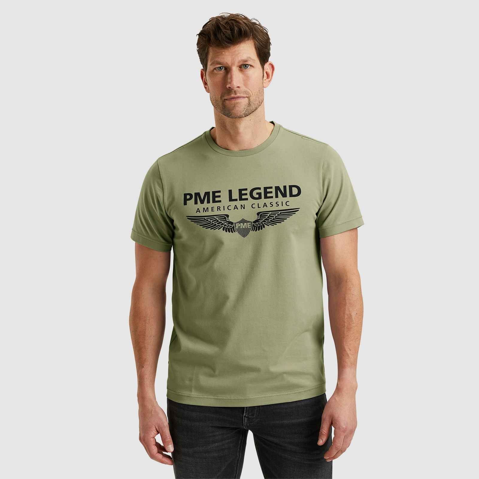 PME LEGEND Rundhalsshirt, mit Logoprint