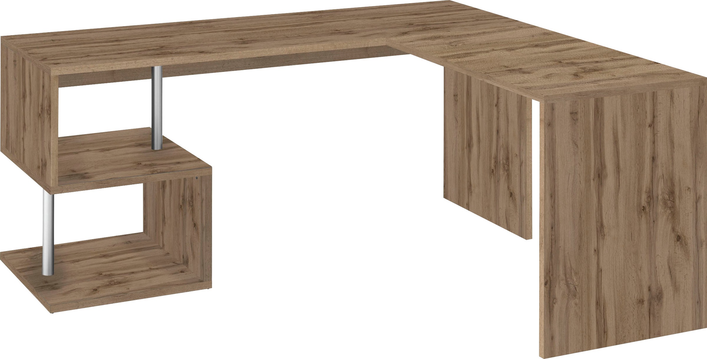 Home affaire Eckschreibtisch "Esse, Schreibtisch im modernen Design" mit od günstig online kaufen