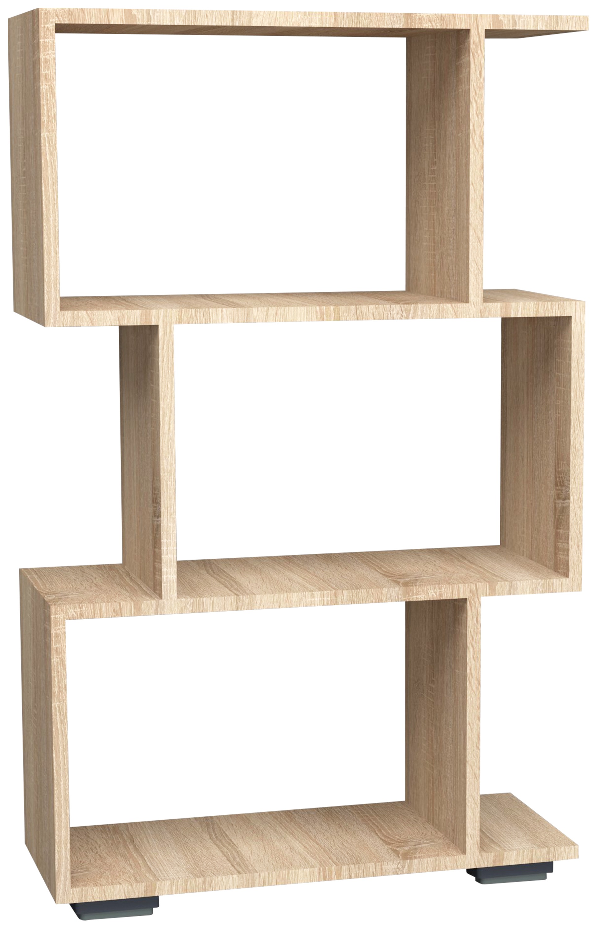 VCM Standregal »Holz Raumteiler Stand Regal Deko Bücher Palusa M«