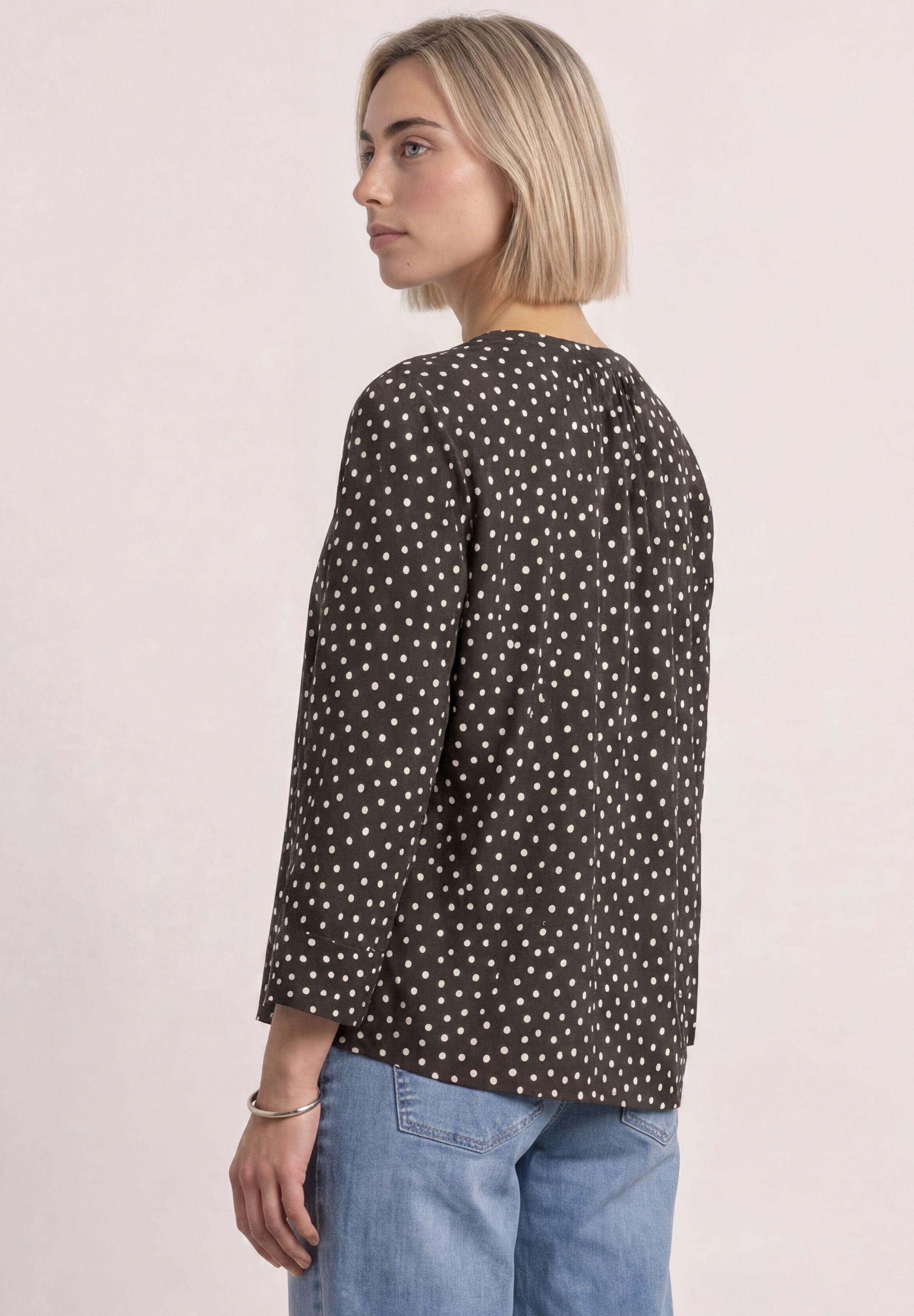 STREET ONE Shirtbluse mit Punkten