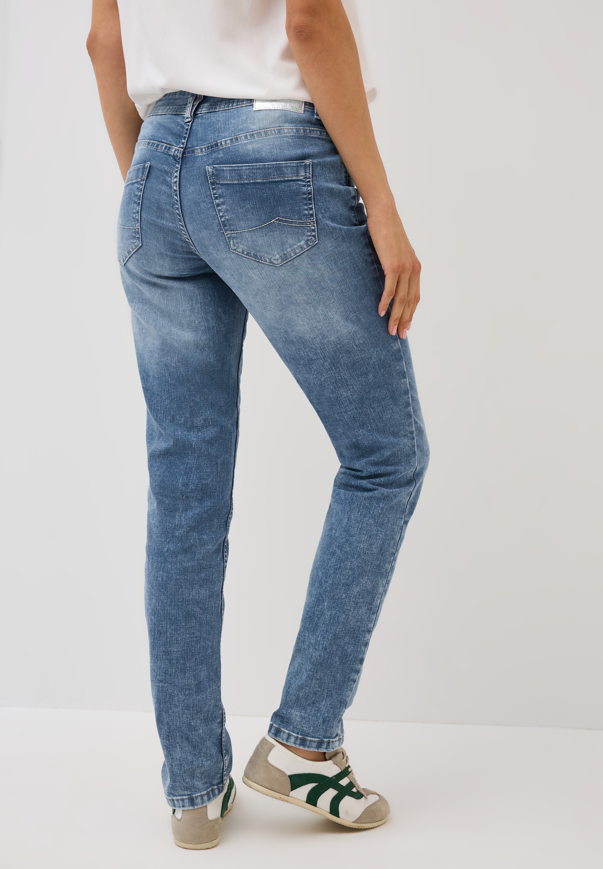 Cecil Gerade Jeans, Middle Waist günstig online kaufen