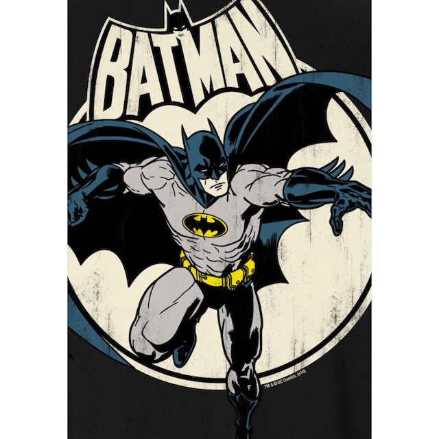 Moon »Batman ▷ coolem | Superhelden-Print mit Full - bestellen BAUR LOGOSHIRT Logo«, T-Shirt