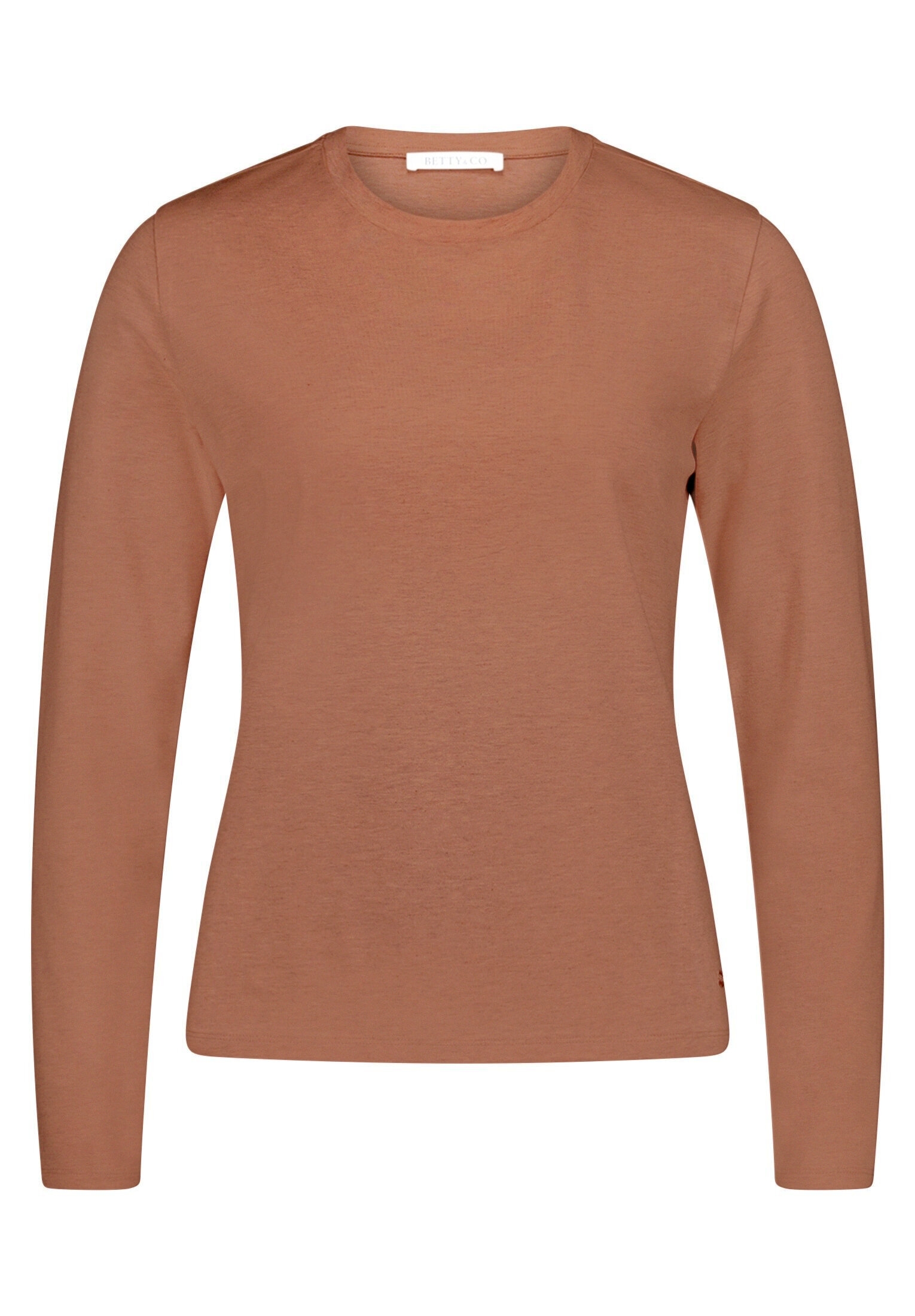 Betty&Co Kurzarmshirt »Damen mit Rundhalsausschnitt« 1