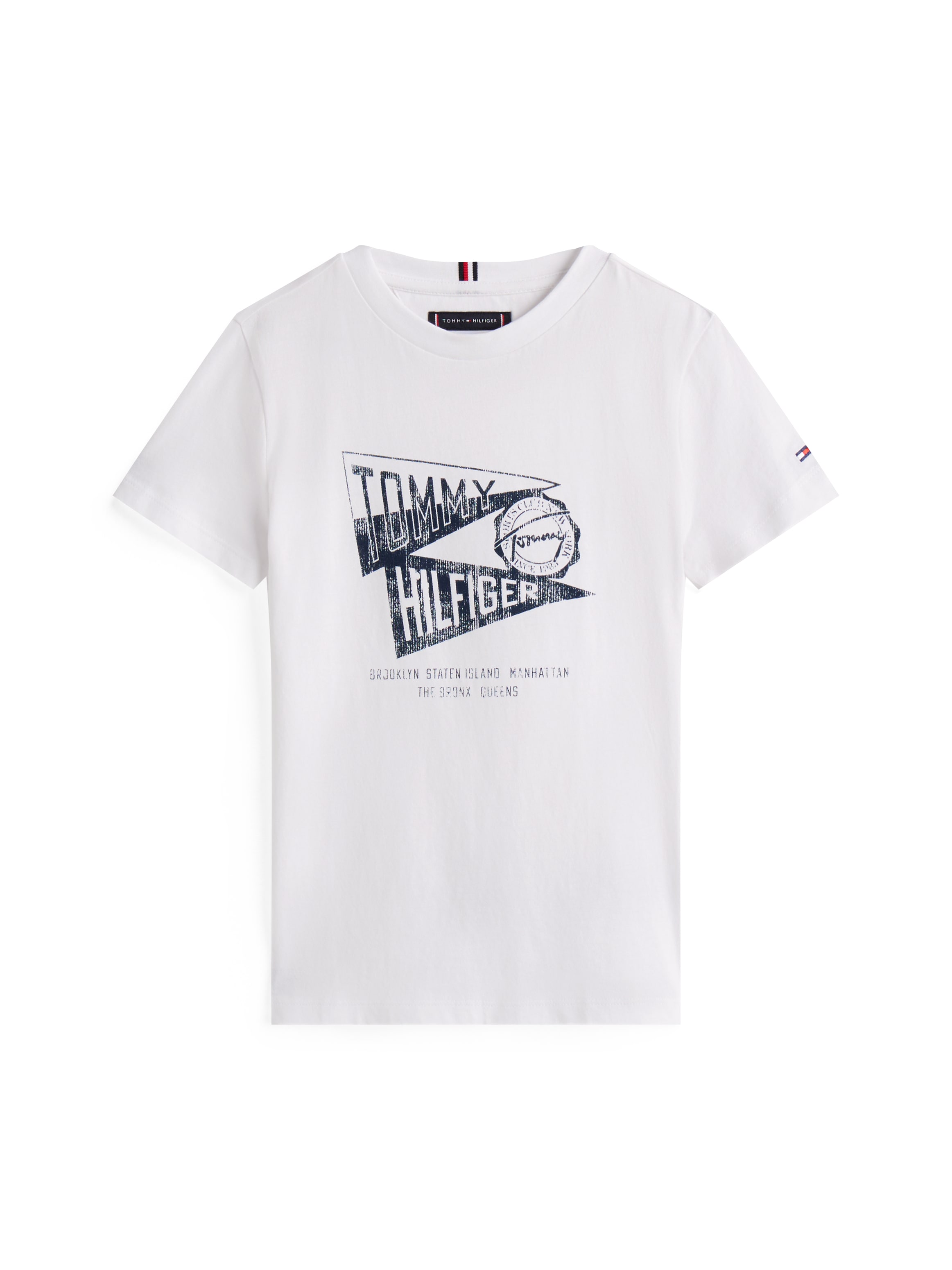 Tommy Hilfiger T-Shirt »TEXTURED GRAPHIC PRINT TEE SS«, für Kinder bis 16 Jahre