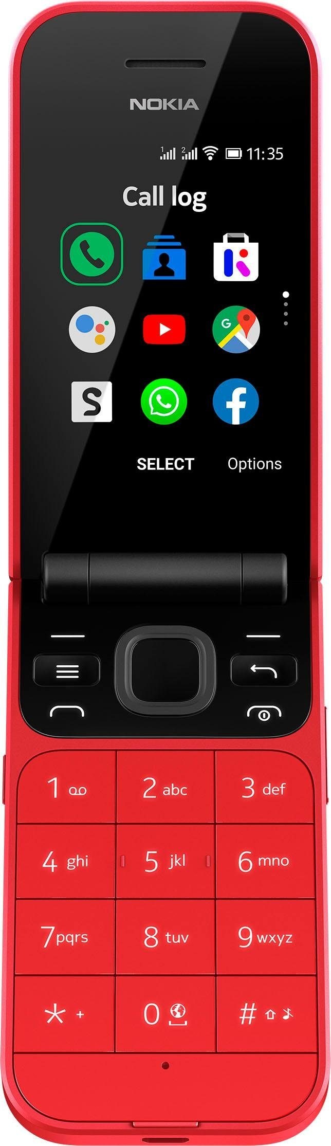 Nokia Klapphandy »2720«, grau, MP | Kamera GB cm/2,8 7,1 4 Speicherplatz, BAUR 2 Zoll