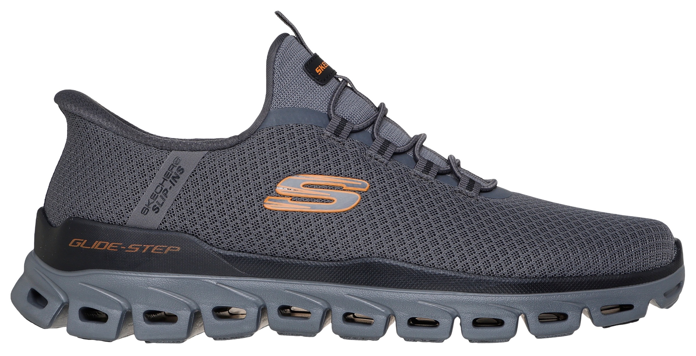 Skechers Slip-On Sneaker »GLIDE-STEP«, Schlupfschuh, Freizeitschuh, Trainingsschuh mit praktischem Gummizug