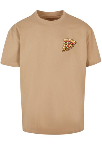 T-Shirt »Merchcode Herren Pizza Comic Heavy Oversized Tee«, (1 tlg.)