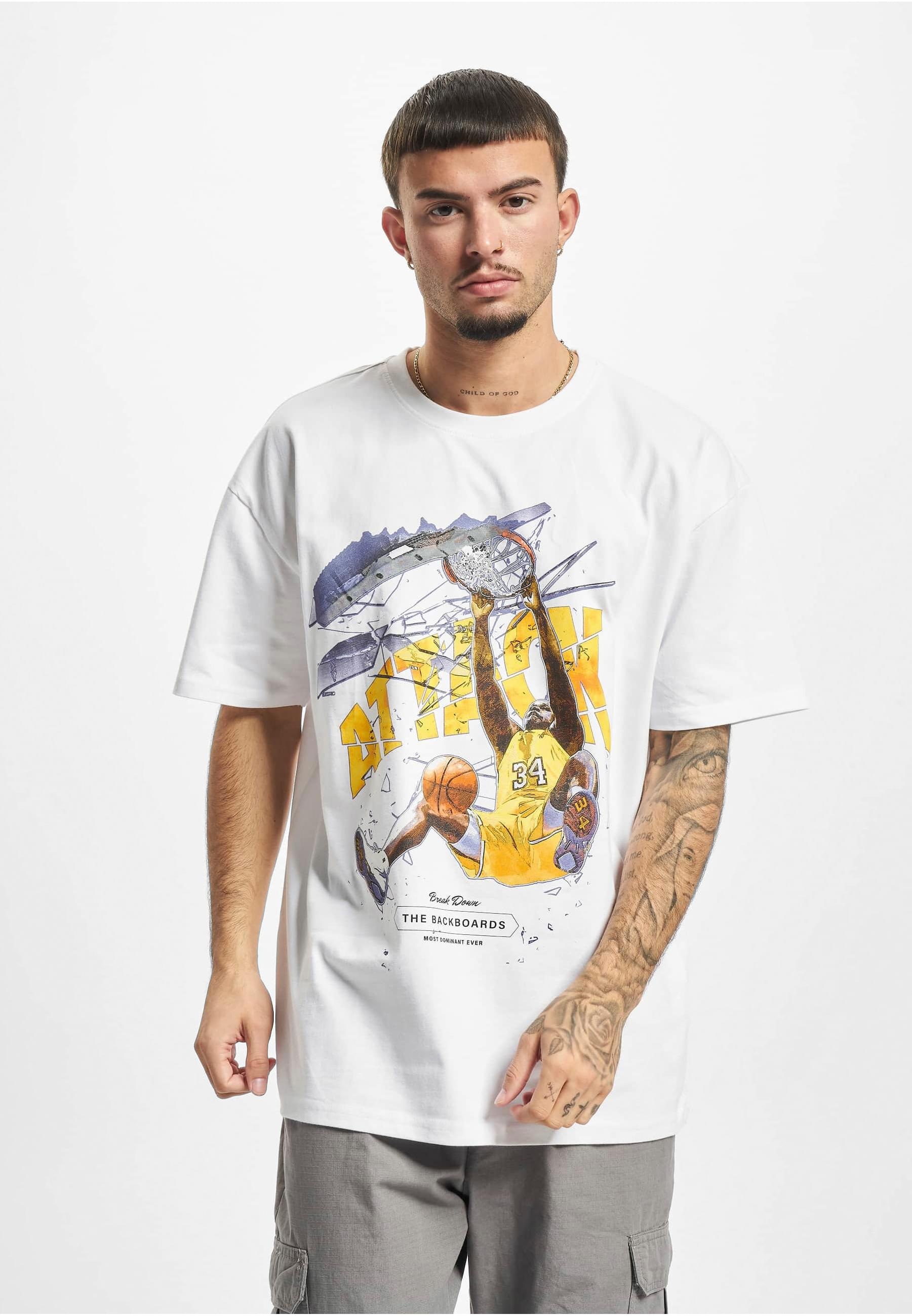MisterTee T-Shirt »MisterTee Unisex Attack Player Oversize Tee«, (1 tlg.)