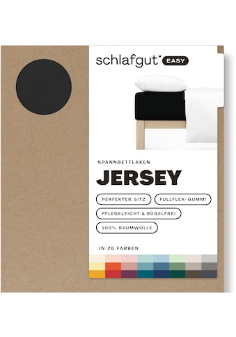 Schlafgut Spannbettlaken »EASY u.a. in Gr. 90x20...