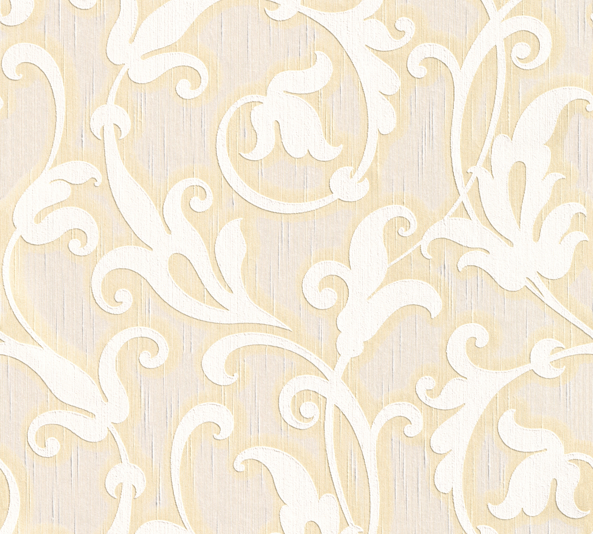 Architects Paper "Tessuto" Barock floral gemustert samtig Tapete Barock Tapeten Wohnzimmer Schlafzimmer Küche modern Flur Design