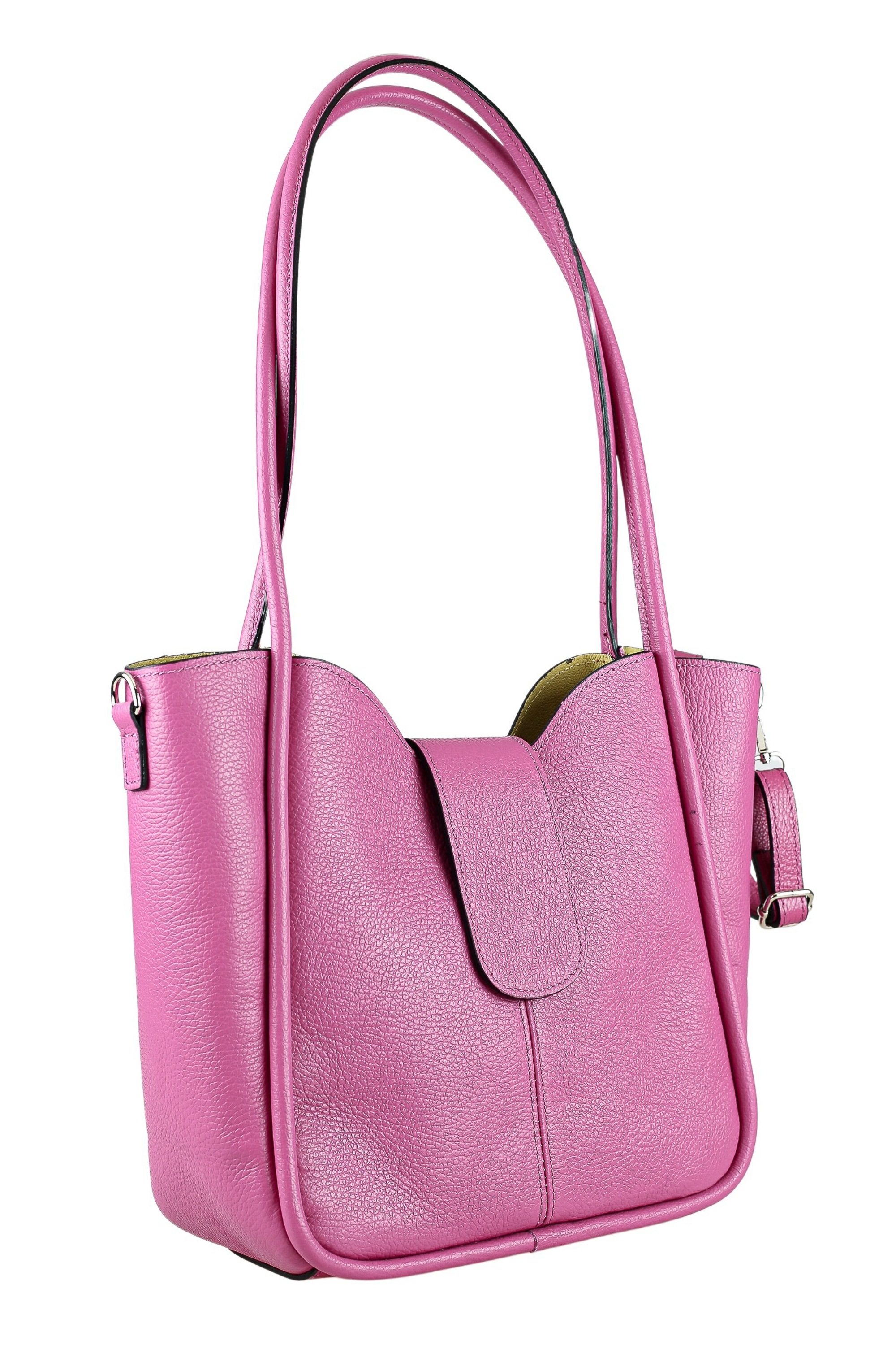 COLLEZIONE ALESSANDRO Schultertasche »Nizza«, aus weichem Leder, Made in Italy