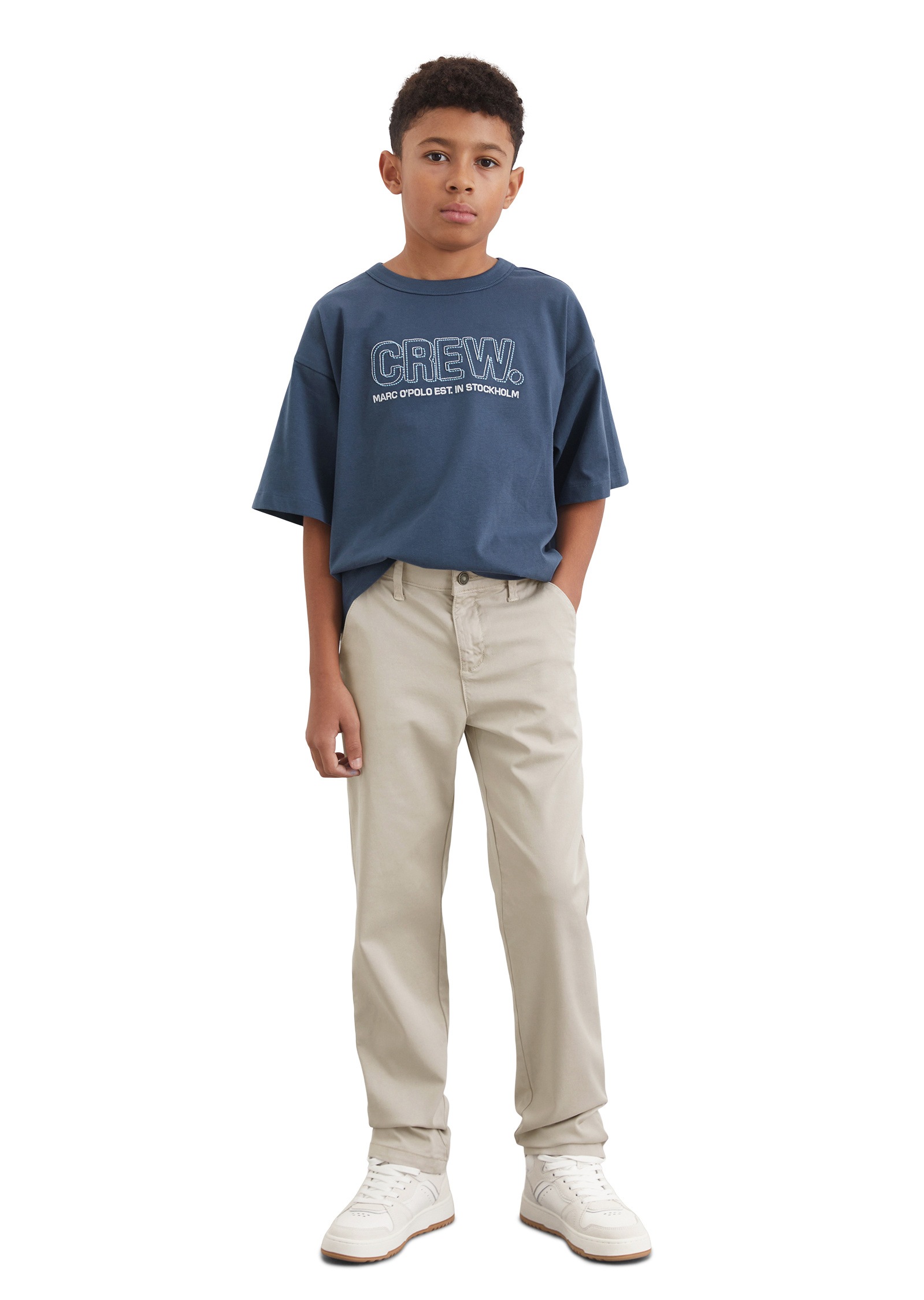 Marc O'Polo Chinohose »aus Bio-Baumwoll-Mix«