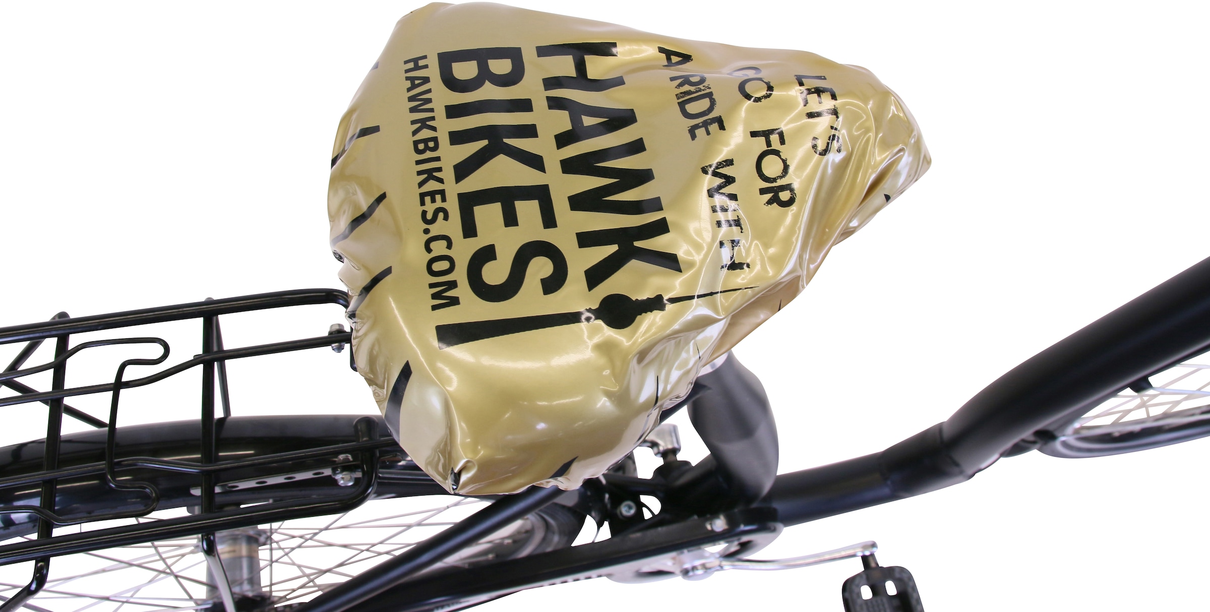 HAWK Bikes Cityrad »HAWK City Comfort Premium Black«, 3 Gang, Shimano, Nexus Schaltwerk, für Damen und Herren