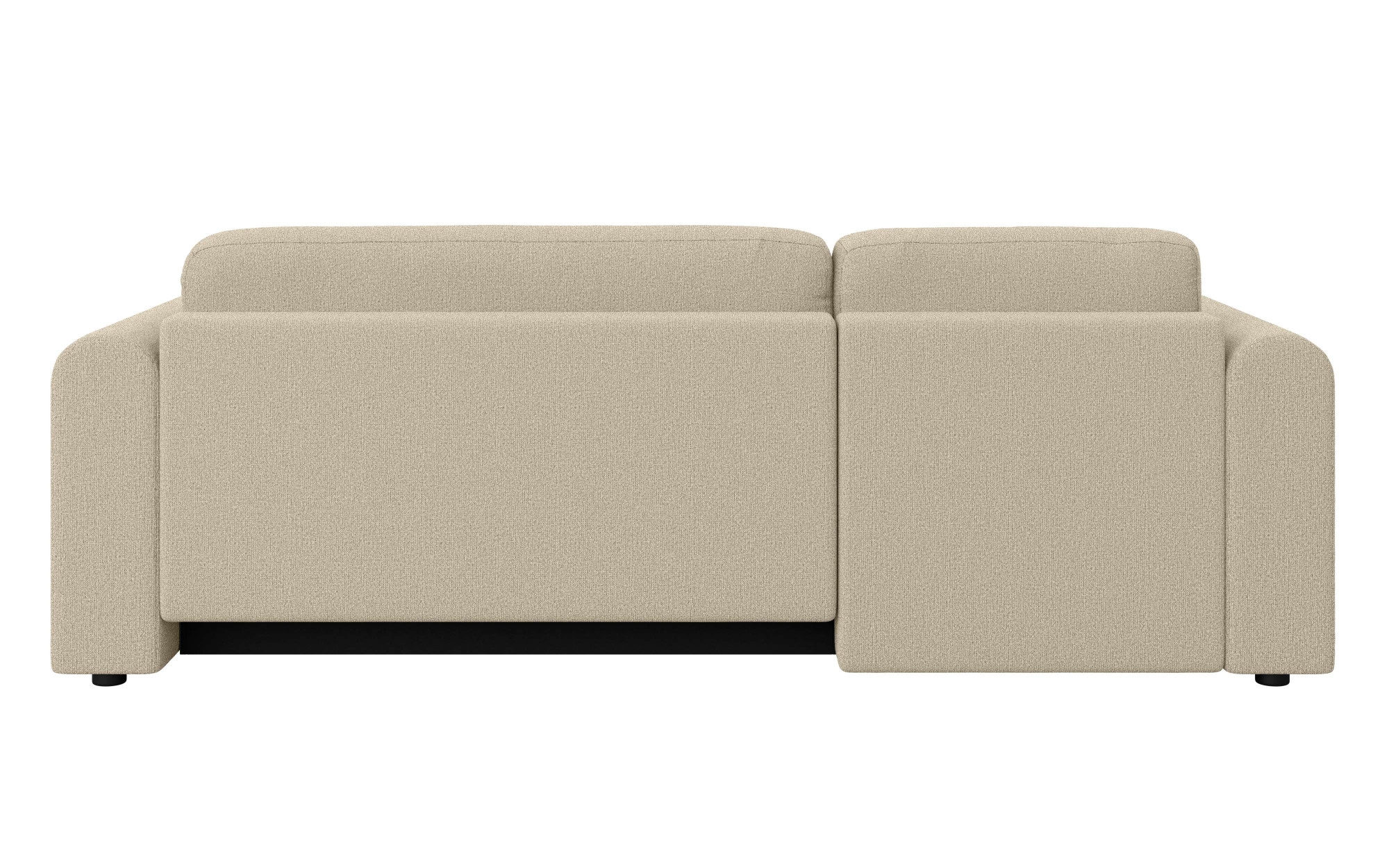 INOSIGN Ecksofa »Zacharia wahlweise Schlafsofa mit Bettkasten, B/T/H 250/166/86 cm«, L-Form mit Wellenunterfederung, Recamiere beidseitig montierbar
