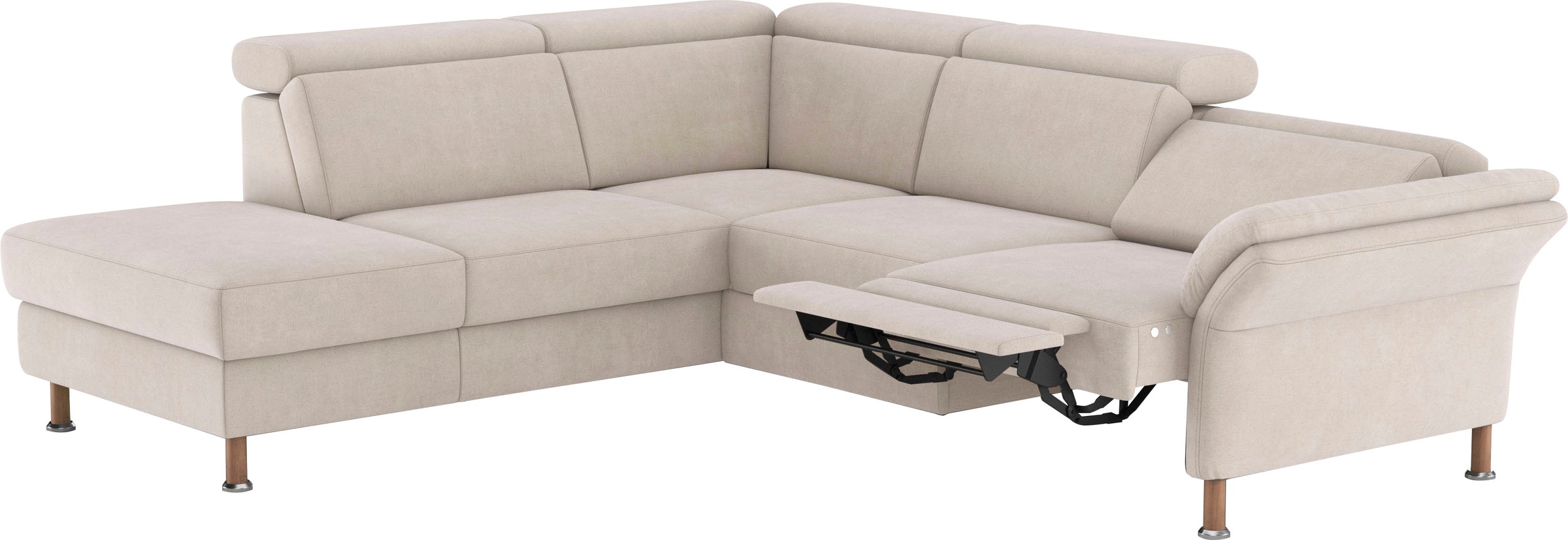 Home affaire Ecksofa »Calypso L-Form«, mit Relaxfunktion motorisch im Sofa 2,5- Sitzer