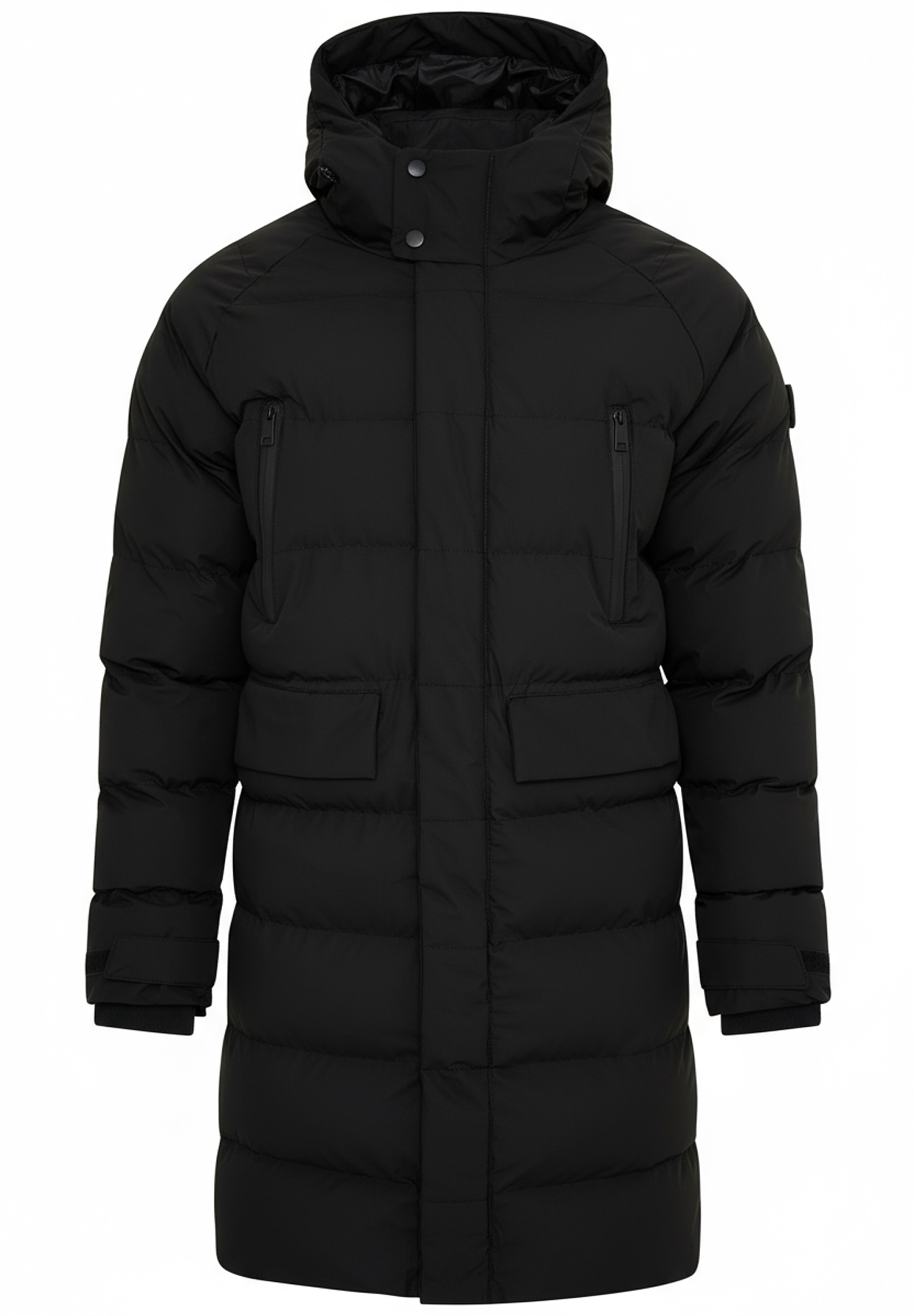 SOULSTAR Parka »Winterjacke als Langer Steppmantel - Winterparka« mit Kapuze Herren Winterjacke Wintermantel Steppjacke Pufferjacke mit Kapuze
