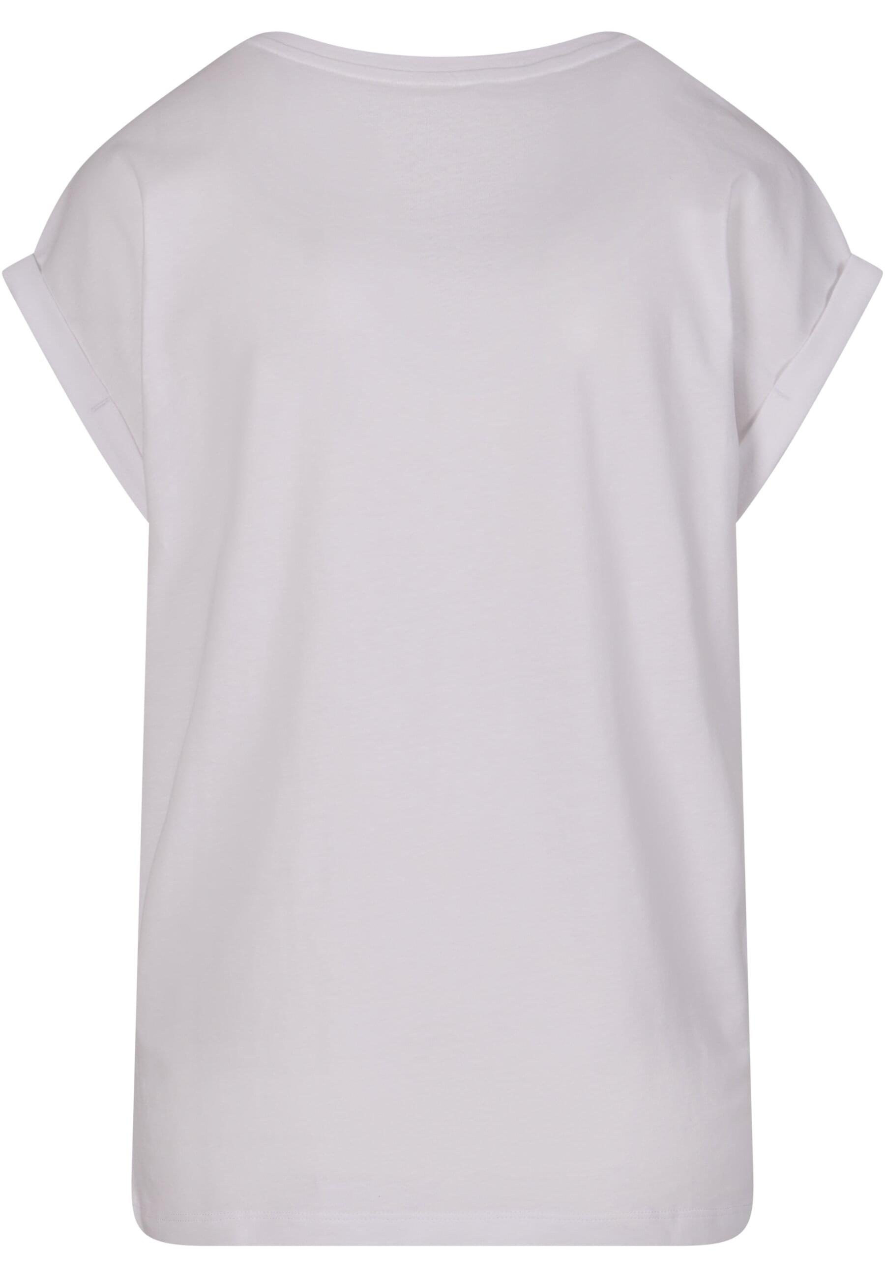 URBAN CLASSICS Kurzarmshirt »Urban Classics Damen Ladies Extended Shoulder Tee«, (1 tlg.)