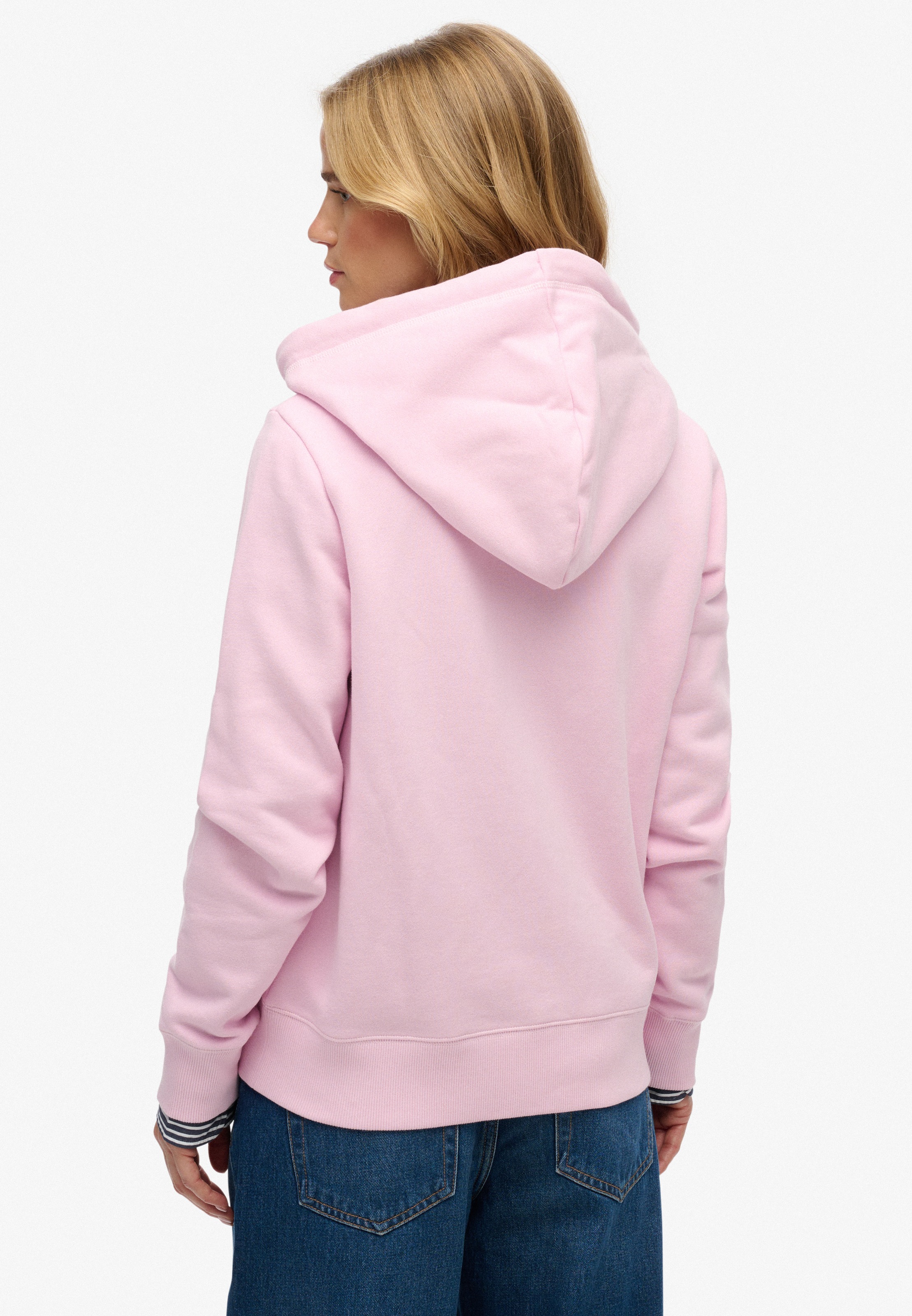 Superdry Kapuzensweatjacke "Essential Logo Ziphood Hb" Mit Logostickerei günstig online kaufen