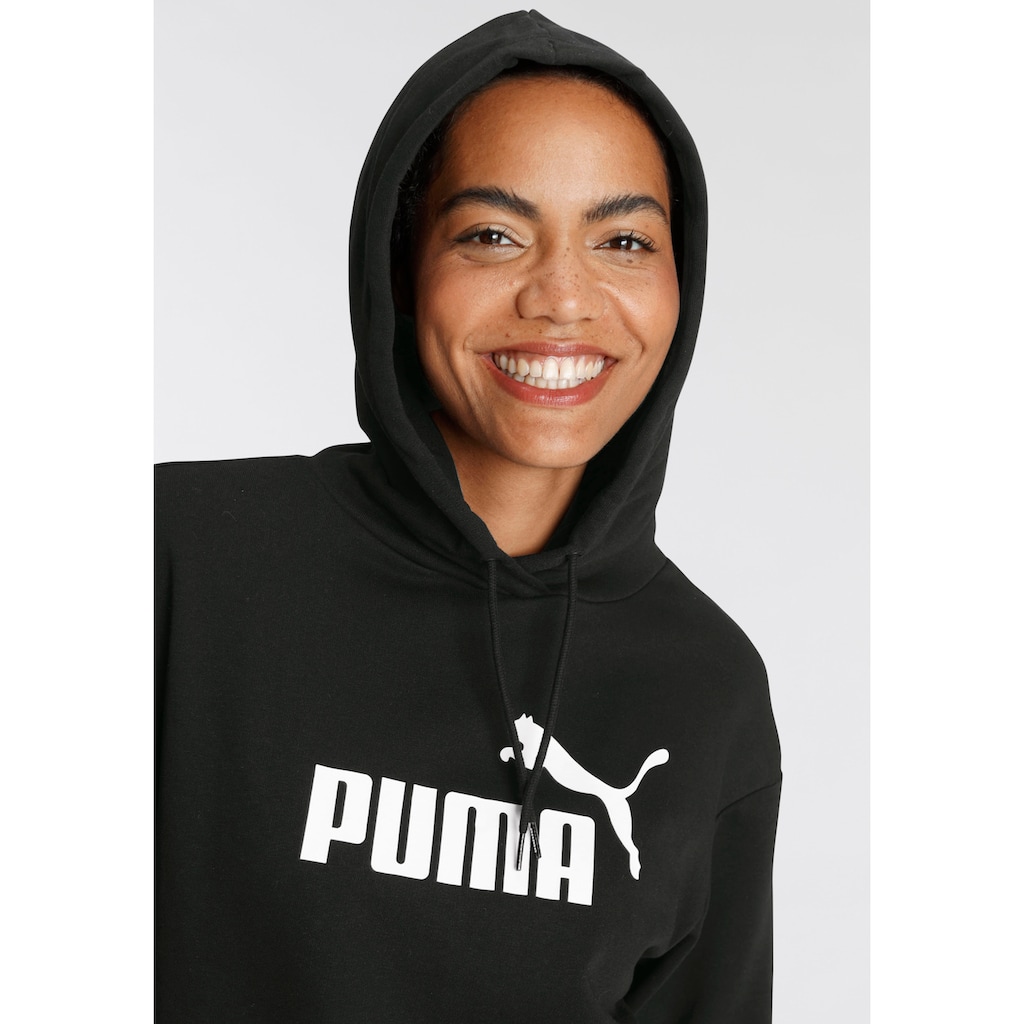 PUMA Kapuzensweatshirt »ESS ELONGATED LOGO HOODIE TR«