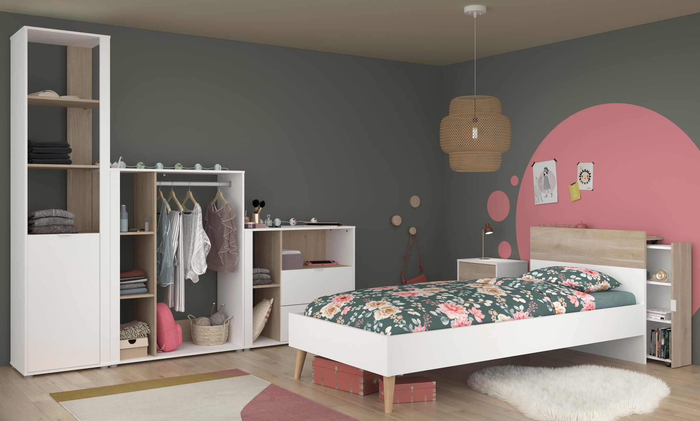 Parisot Jugendzimmer-Set »Parisot Aalborg 4«, (Set, 6 tlg.)