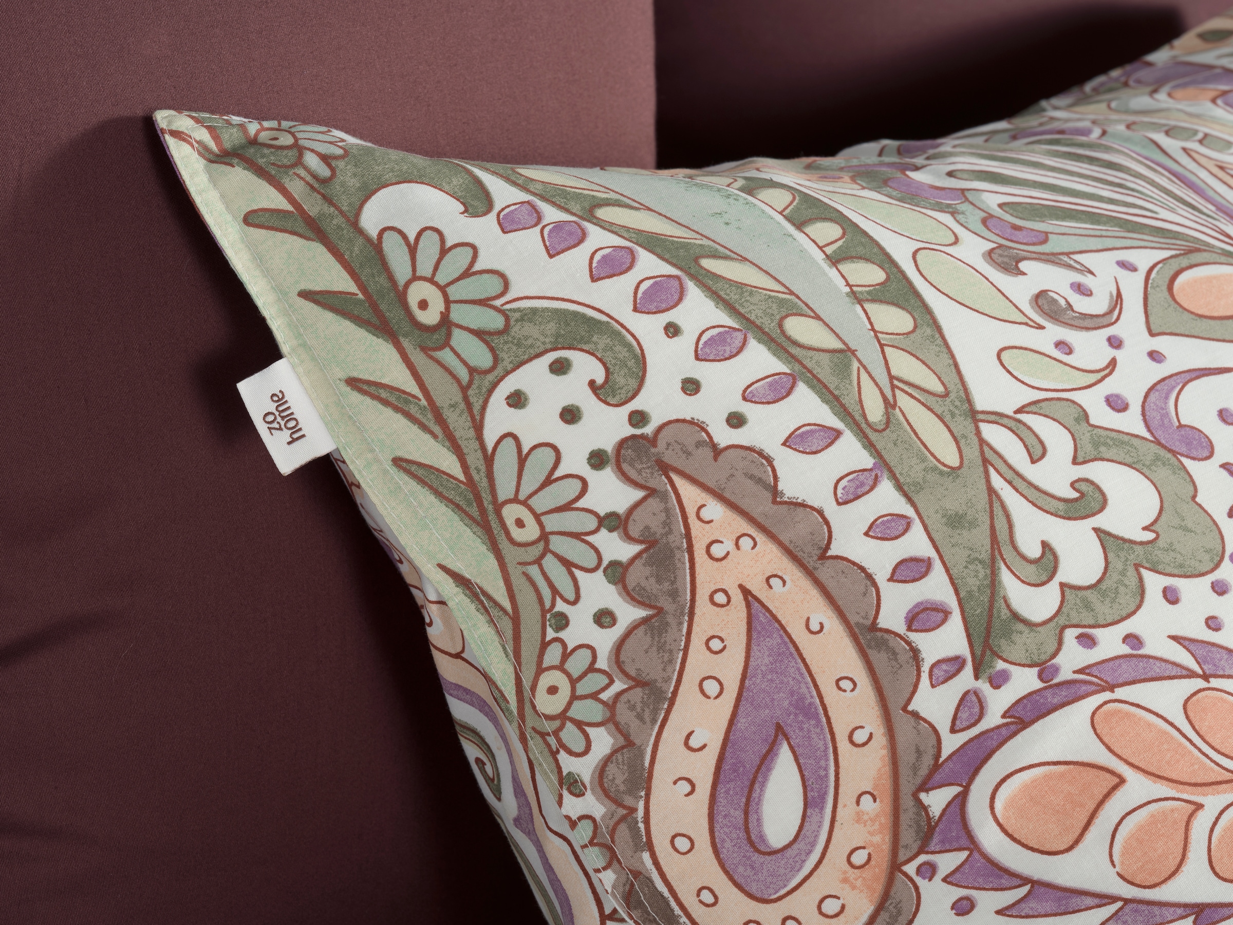 ZO HOME Bettwäsche »Zohome Bettwäsche Fe« 2 Bettwäsche aus 100% Baumwolle, hochwertige Renforcé, ab 135x200 cm.