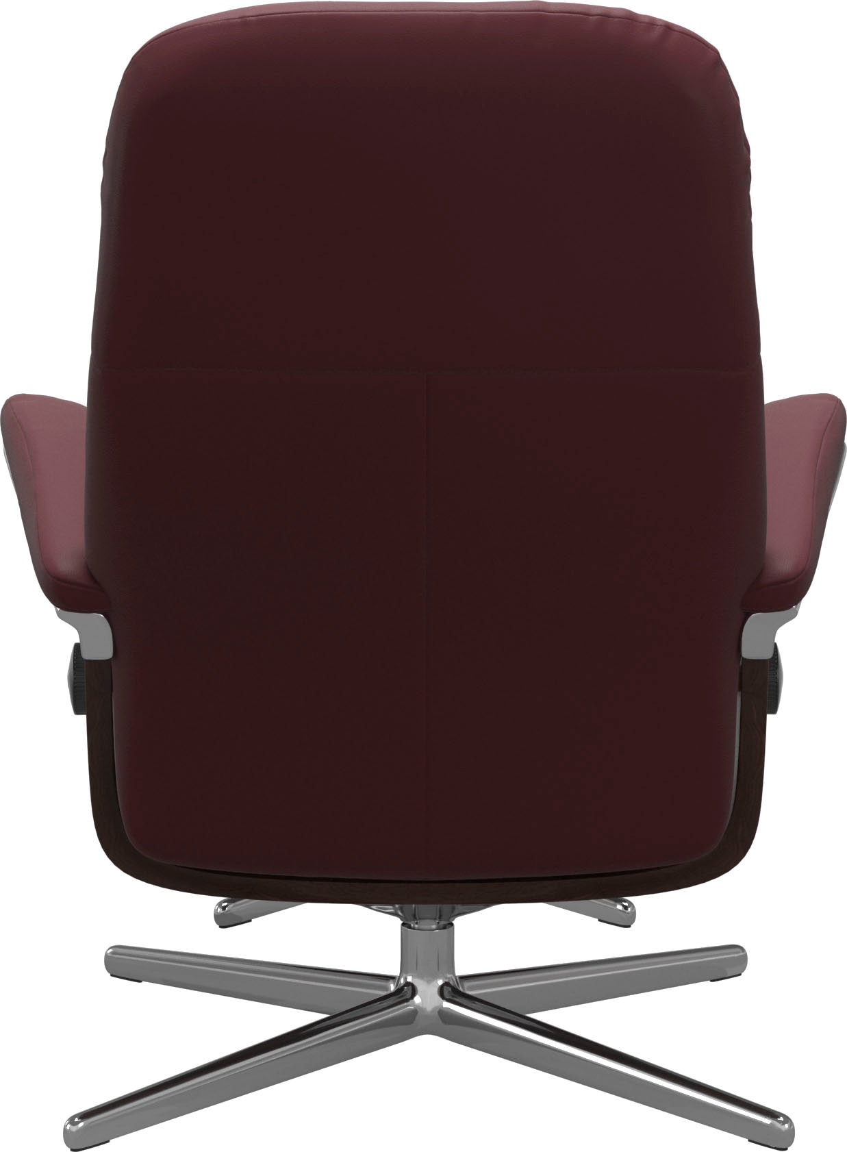 Stressless® Fußhocker »Garda«, mit Cross Base, Größe M & L, Holzakzent Braun