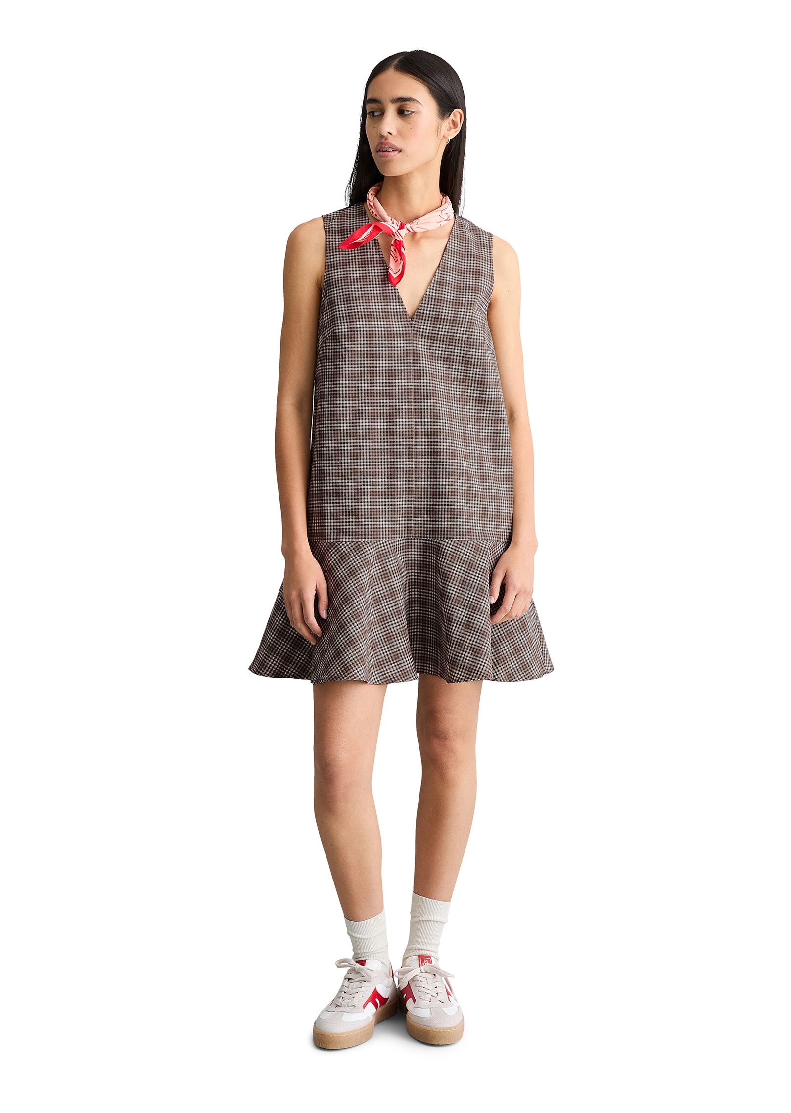 Marc O'Polo DENIM Minikleid »aus Organic Cotton-Leinen-Mix«