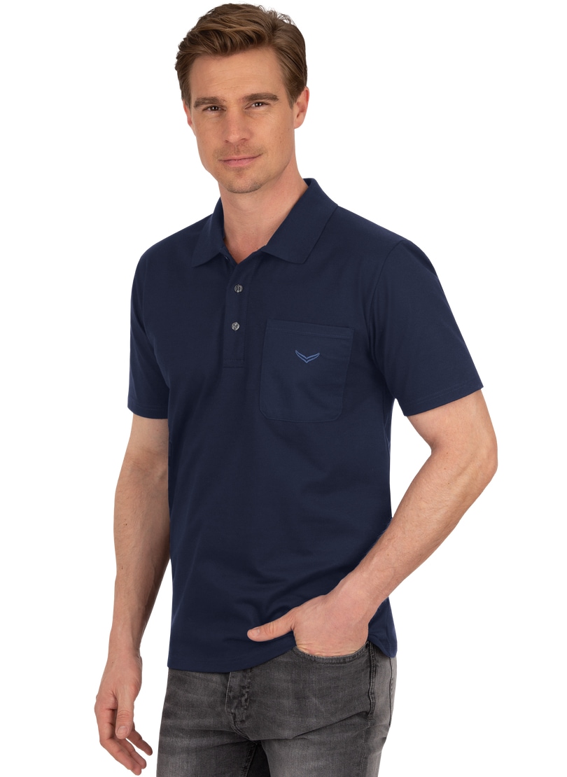 Trigema Poloshirt "TRIGEMA Poloshirt aus Single-Jersey" 1 Stk. tlg. günstig online kaufen