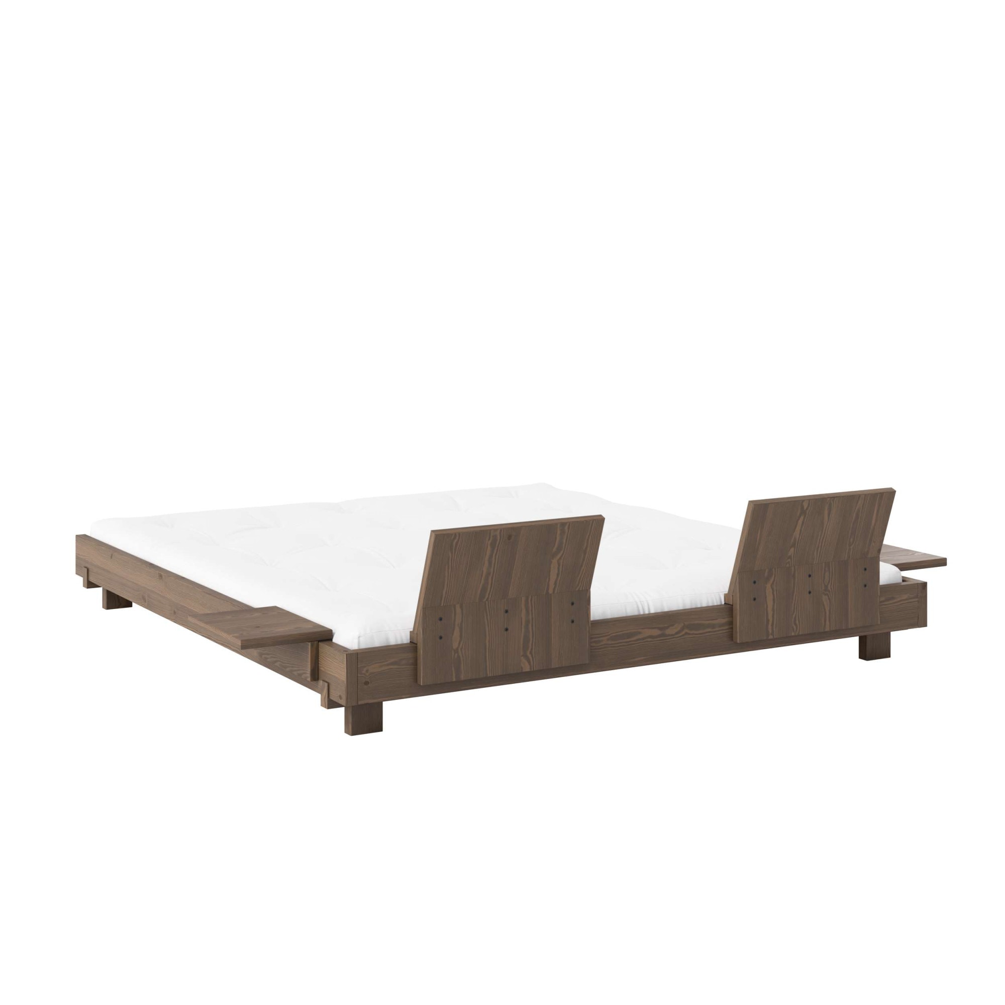 Karup Design Bettgestell »Social Bed, ohne Matratze, FSC®-zertifiziertes Massivholz«, wahlweise mit oder ohne verstellbares Zubehör, Bett in mehreren Größen