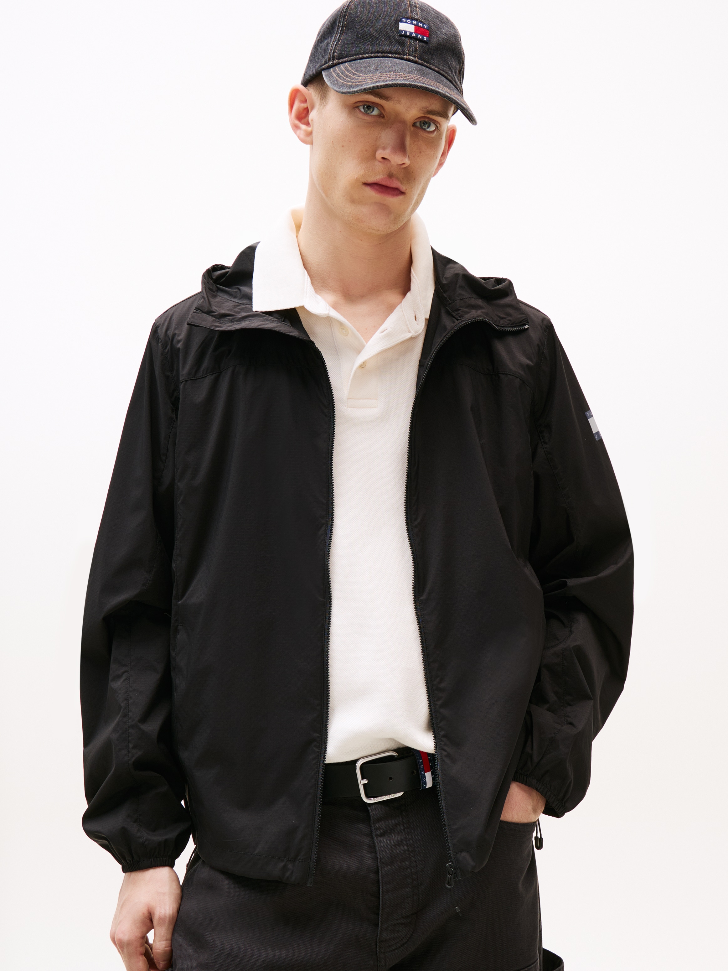 Tommy Jeans Outdoorjacke "TJM OUTDOOR SHELL JACKET EXT" mitKapuze Freizeitj günstig online kaufen