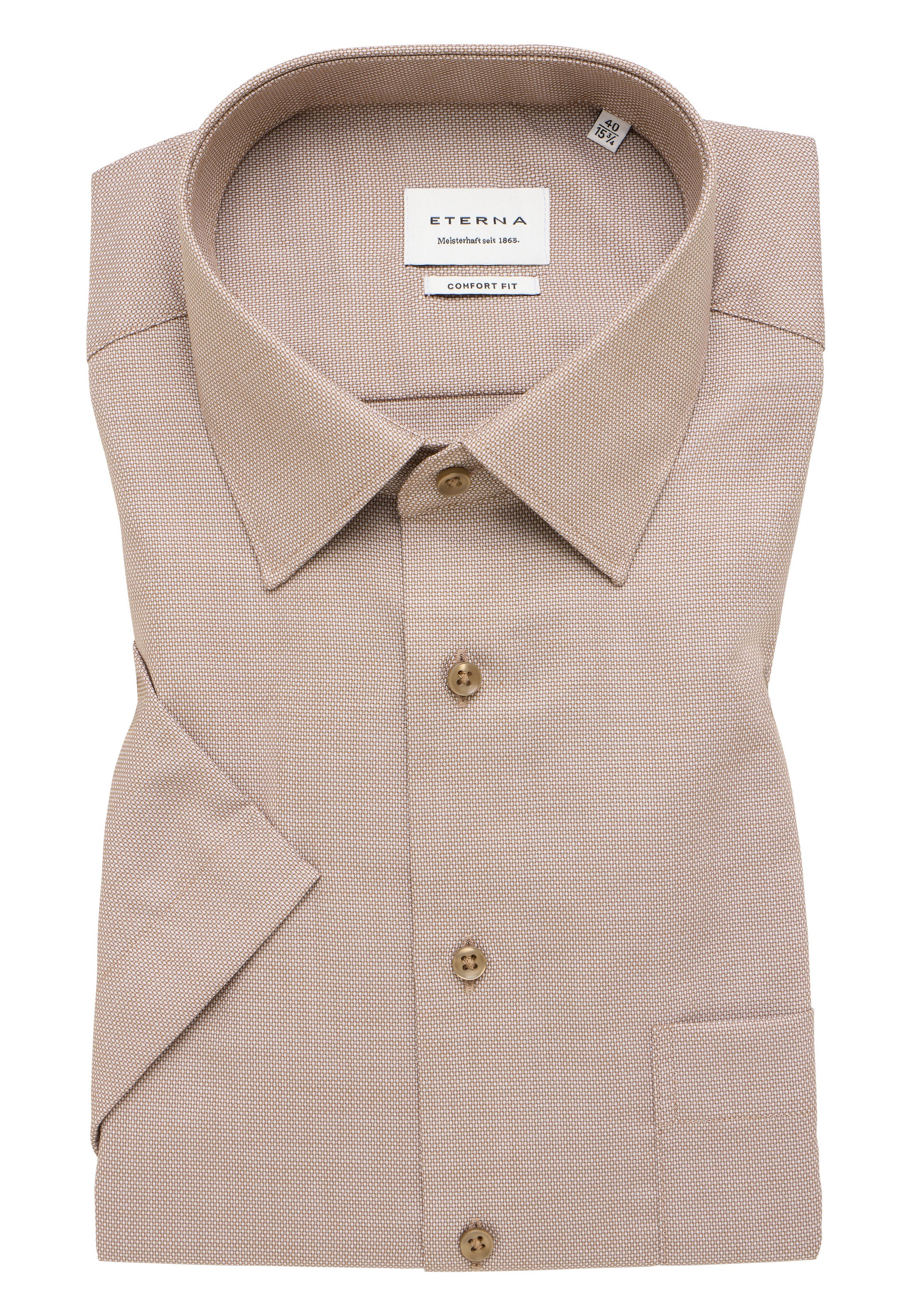 Eterna Kurzarmhemd »COMFORT FIT«, NON IRON (bügelfrei)