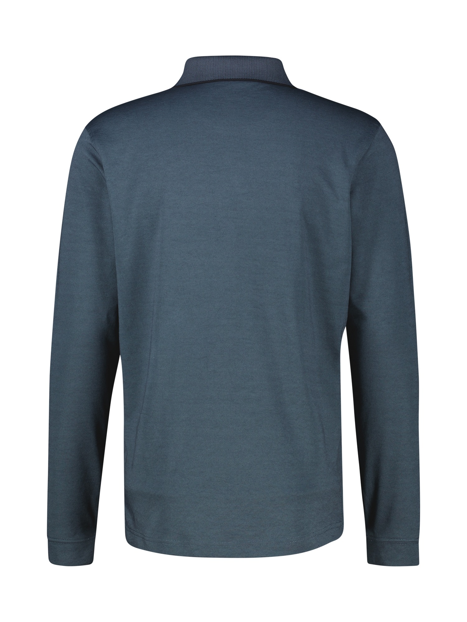 LERROS Langarm-Poloshirt »Legeres Langarm-Polo aus Mischgewebe mit Brusttasche«