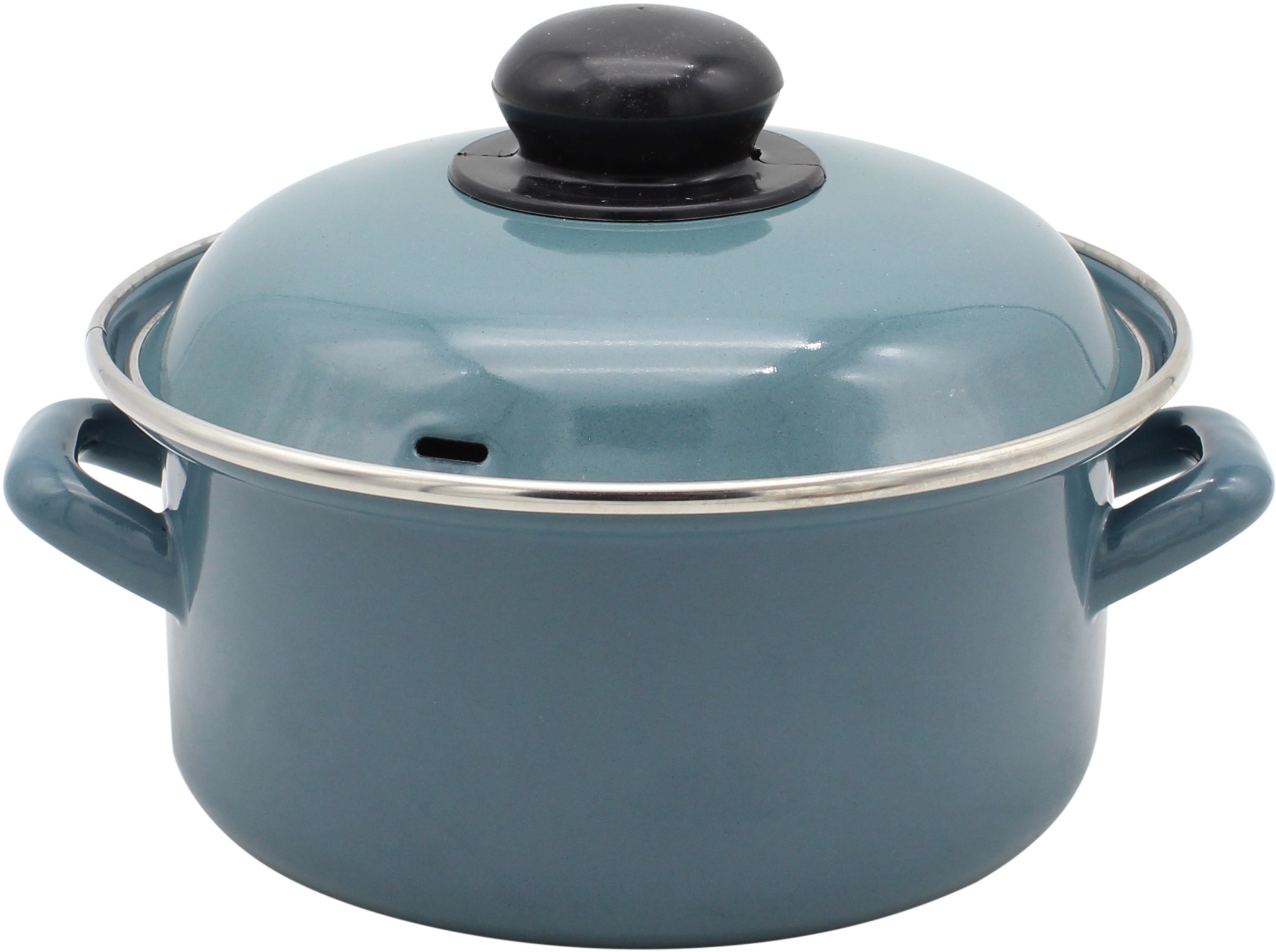 Krüger Kochtopf "Petrol" Set, 6 Stk. tlg. Emaille günstig online kaufen