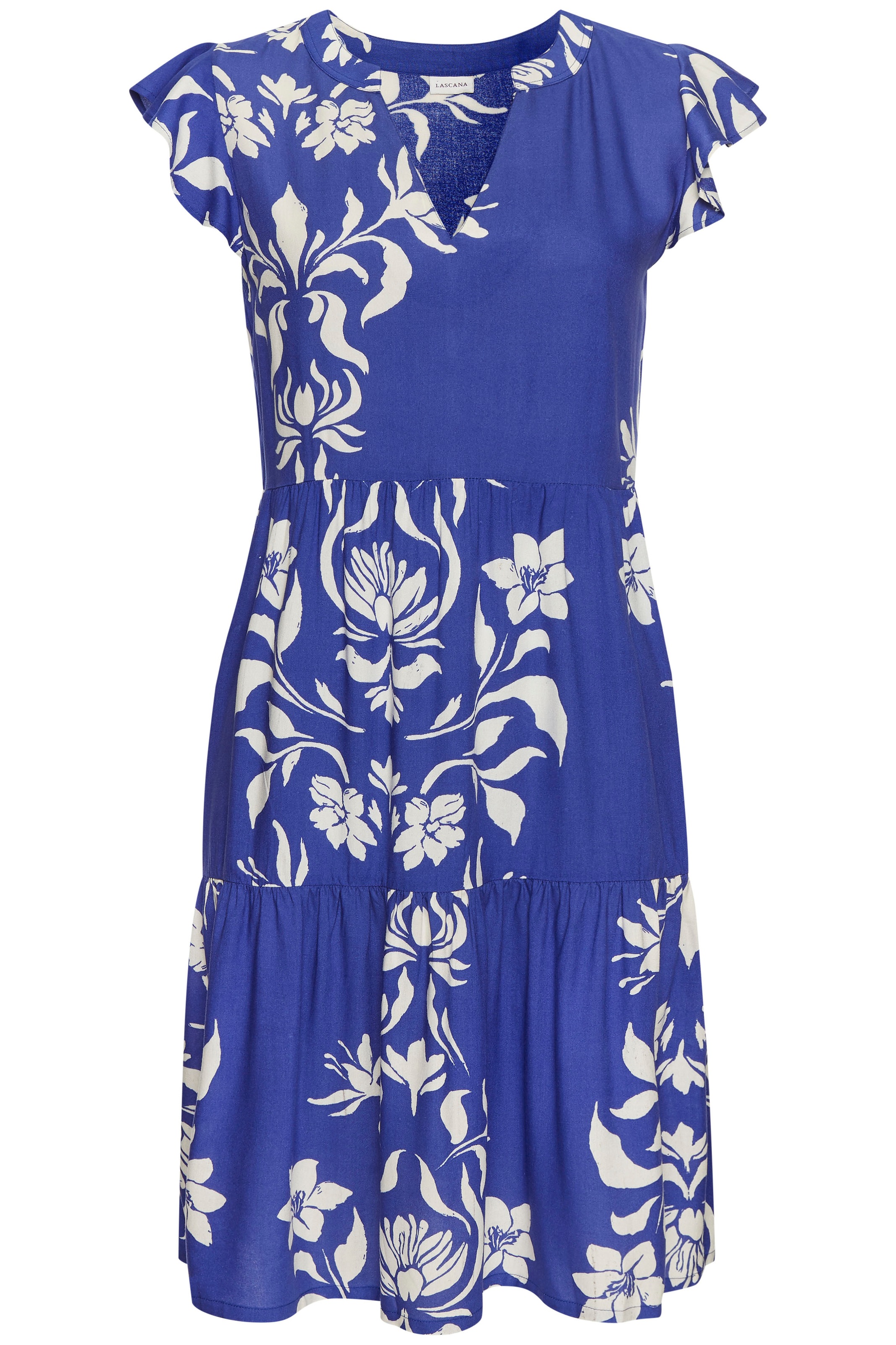 LASCANA Sommerkleid, mit Volants günstig online kaufen