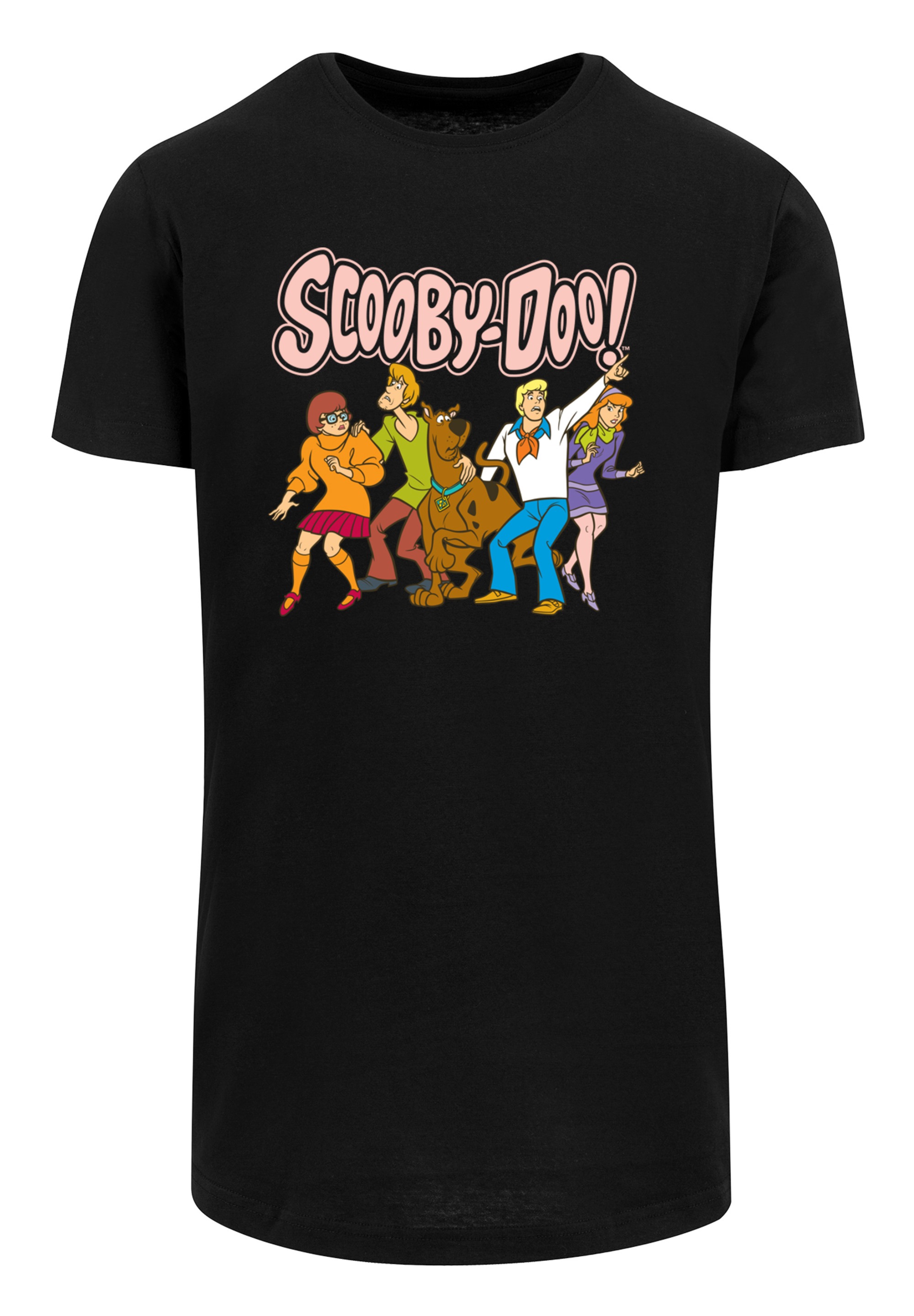 F4NT4STIC T-Shirt »Scooby Doo Classic Group«, Herren,Premium Merch,Lang,Longshirt,Bedruckt