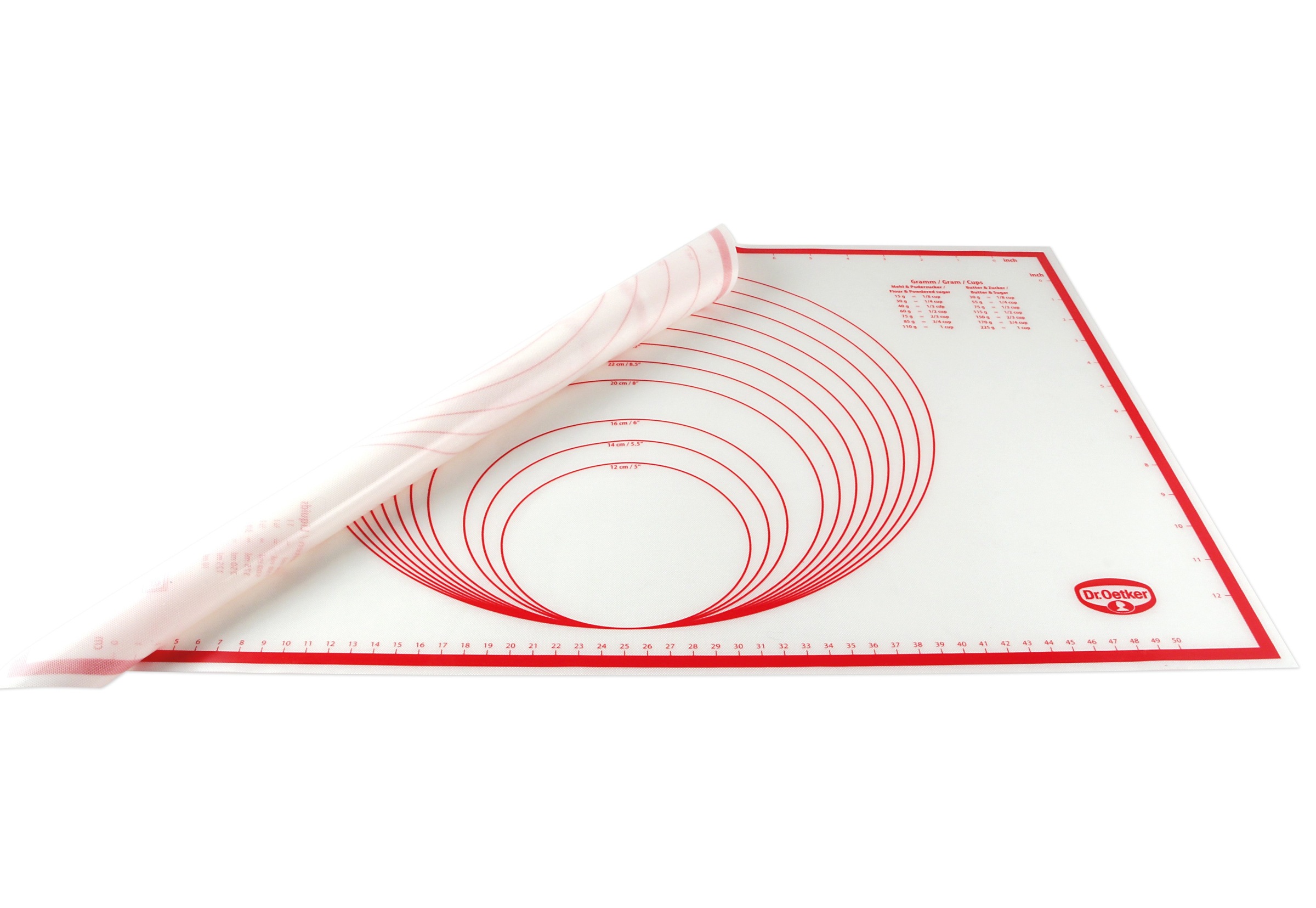 Dr. Oetker Küchenhelfer Ausrollmatte aus Silikon günstig online kaufen