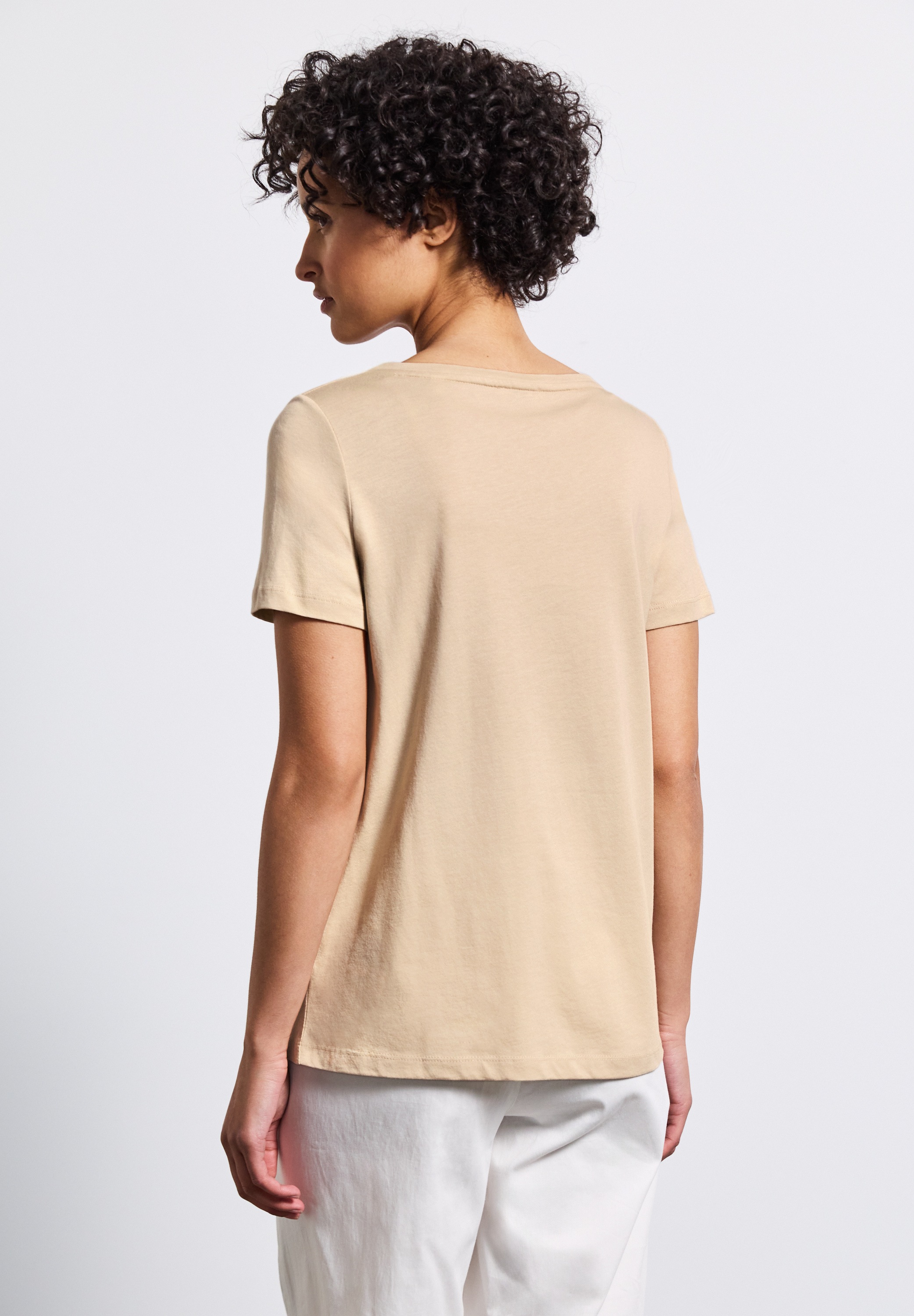 STREET ONE T-Shirt, mit Wording Artwork günstig online kaufen