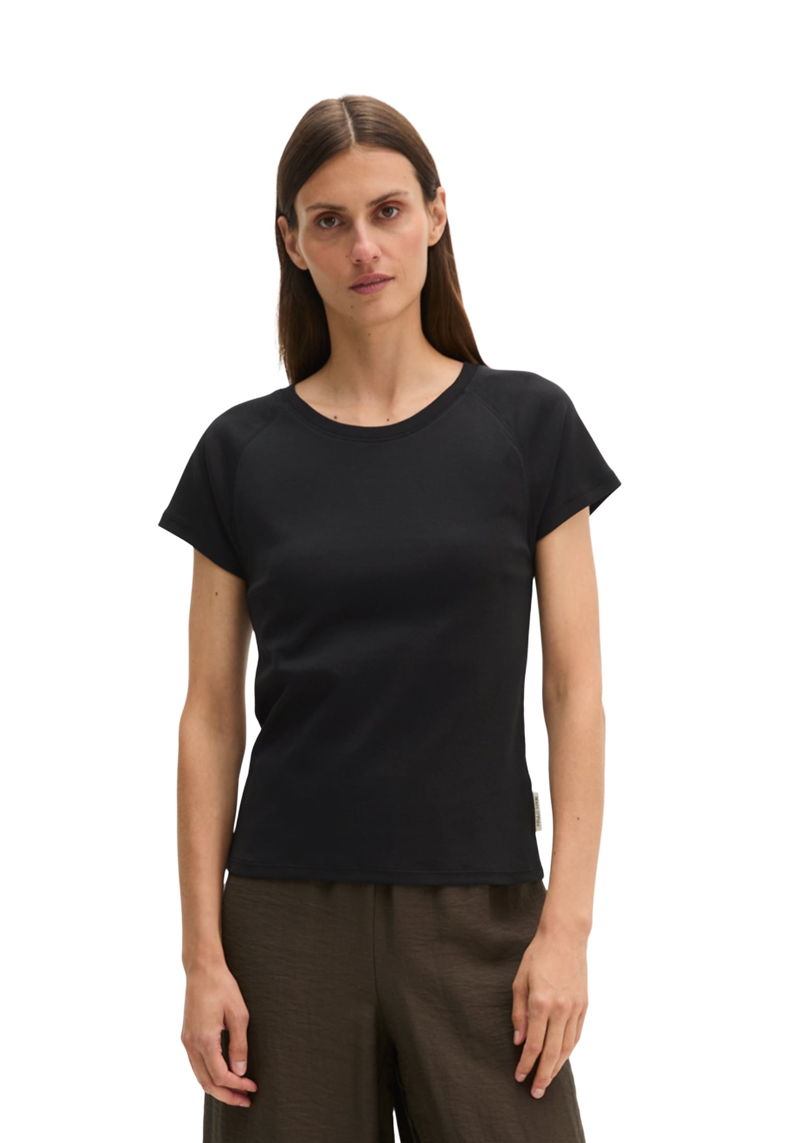 Marc OPolo T-Shirt "aus Organic-Cotton-Rib-Jersey"