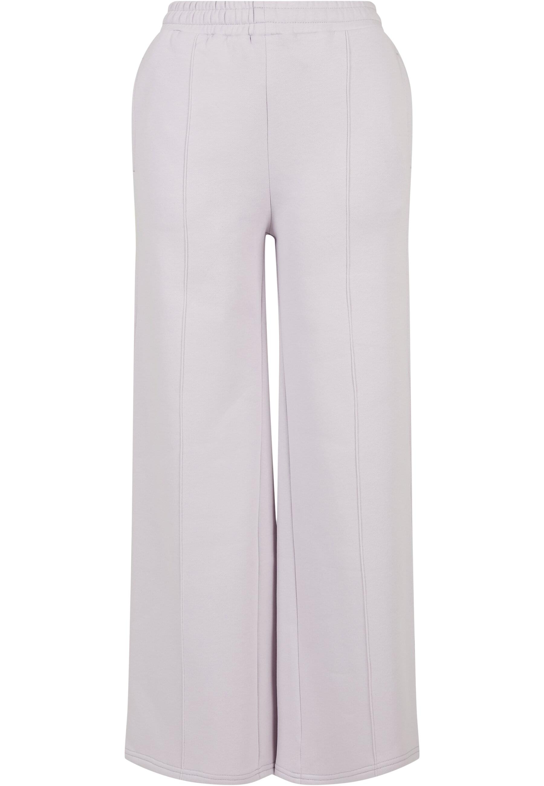 URBAN CLASSICS Stoffhose "Urban Classics Damen Ladies Straight Pin Tuck Sweat Pants", (1 tlg.)