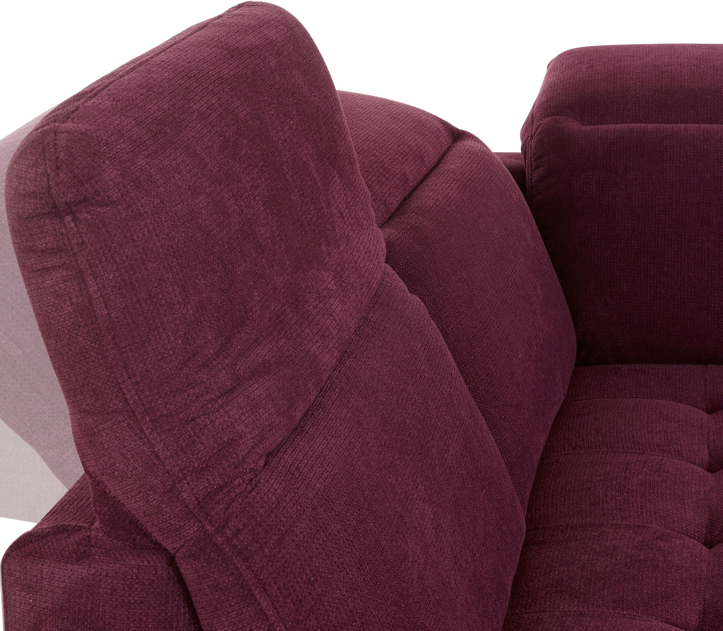 sit&more Wohnlandschaft »Stardust U-Form« inklusive Kopfteilverstellung, Armlehnenfunktion und Tischelement