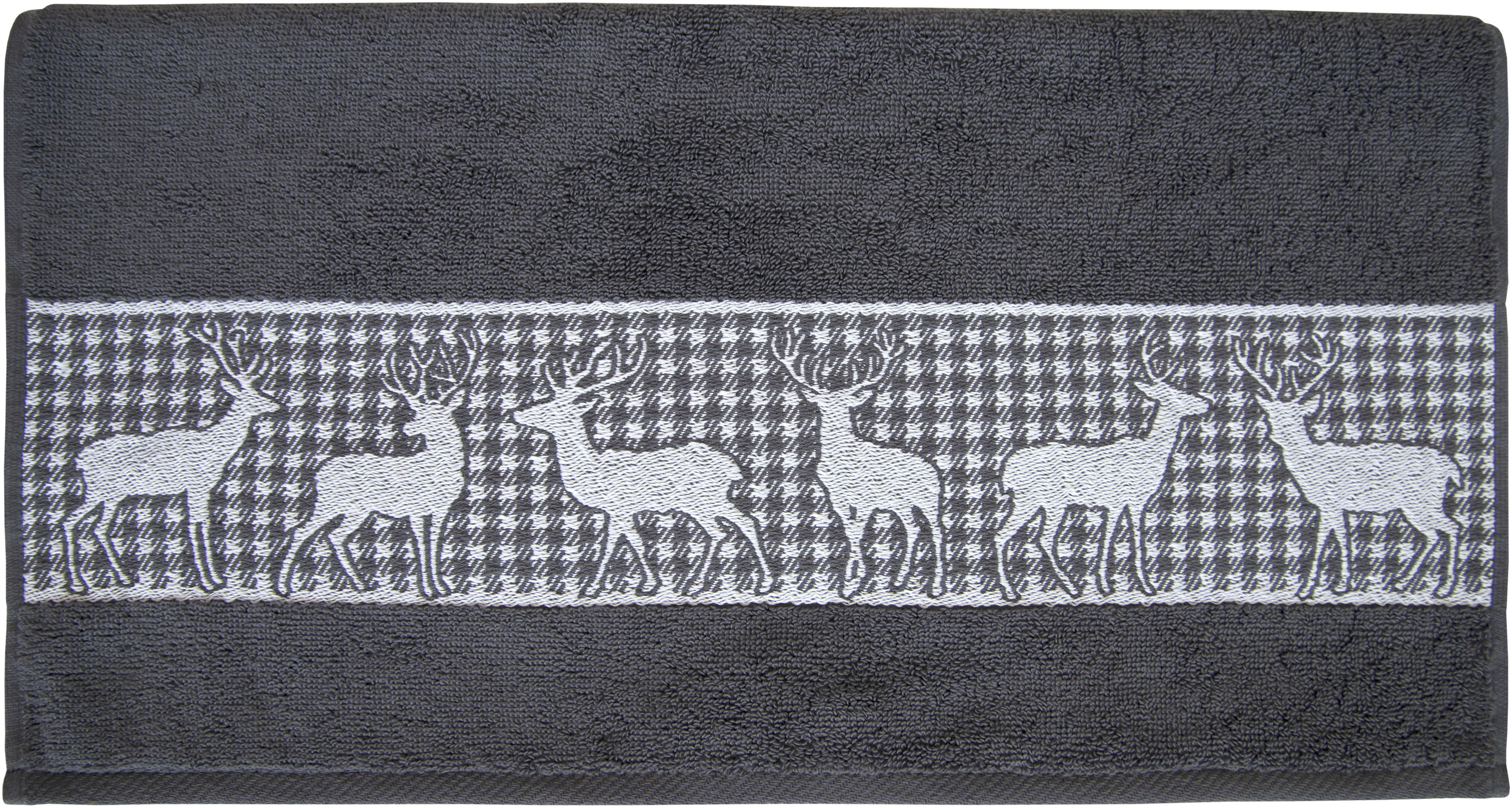 Thumbnail - Dyckhoff Duschtuch "Hirschparade" Made in Germany