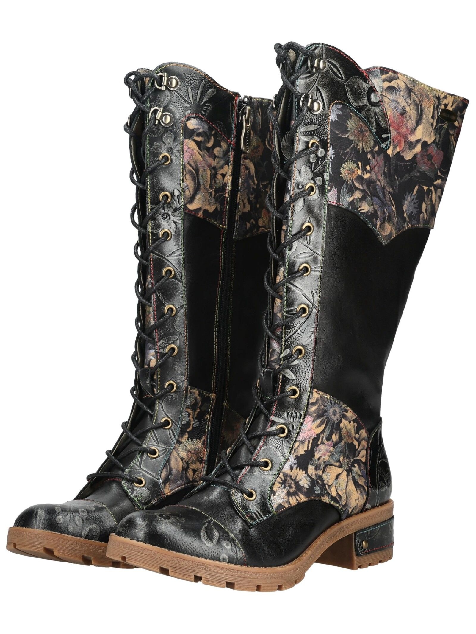 LAURA VITA Schnürstiefel »LAURA VITA Stiefel Leder/Textil«
