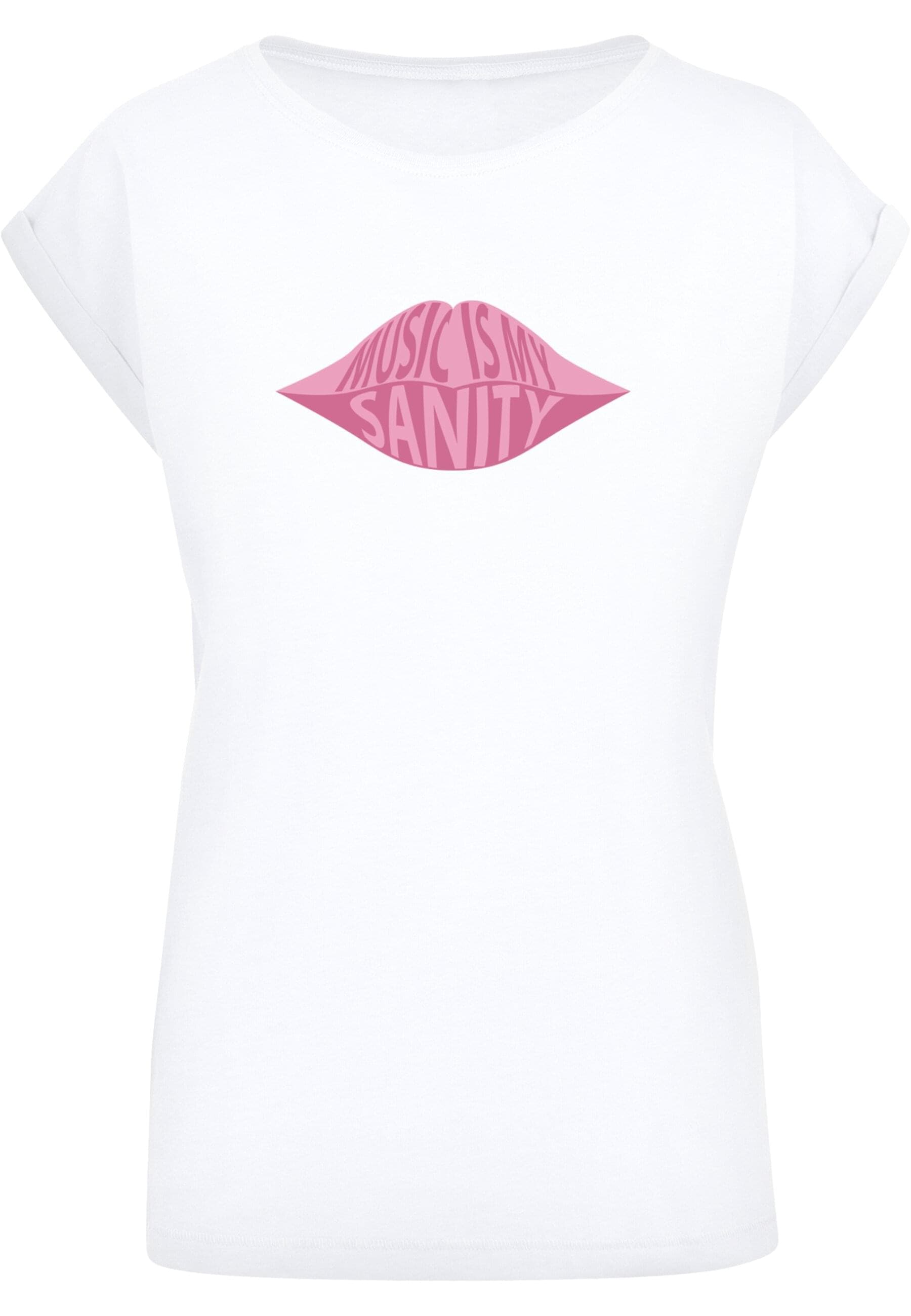 MisterTee T-Shirt "MisterTee Damen Ladies Music Is My Sanity Tee" 1 Stk. tl günstig online kaufen