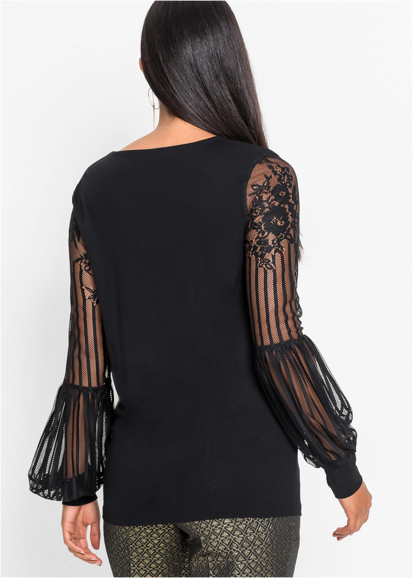 bonprix Langarmshirt "Langarmshirt aus Viskose-Mix", Langarmshirt aus Visko günstig online kaufen